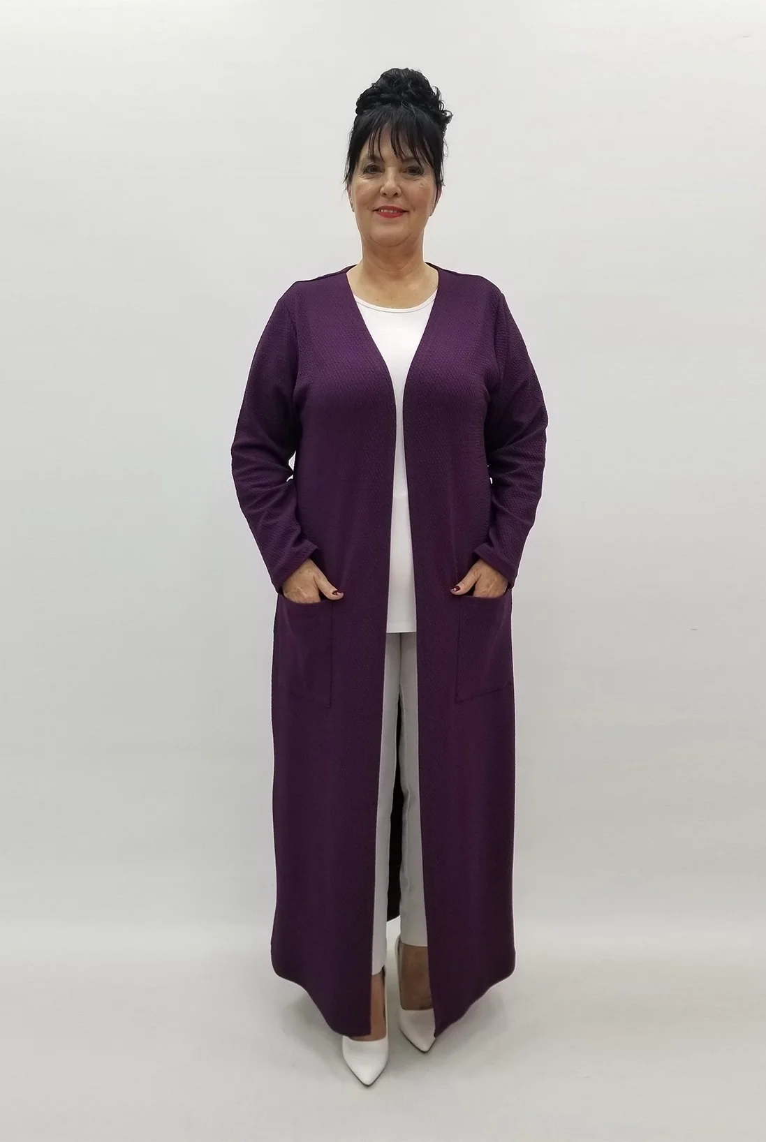 Miraggio Büyük Beden Ceket 99077 MOR