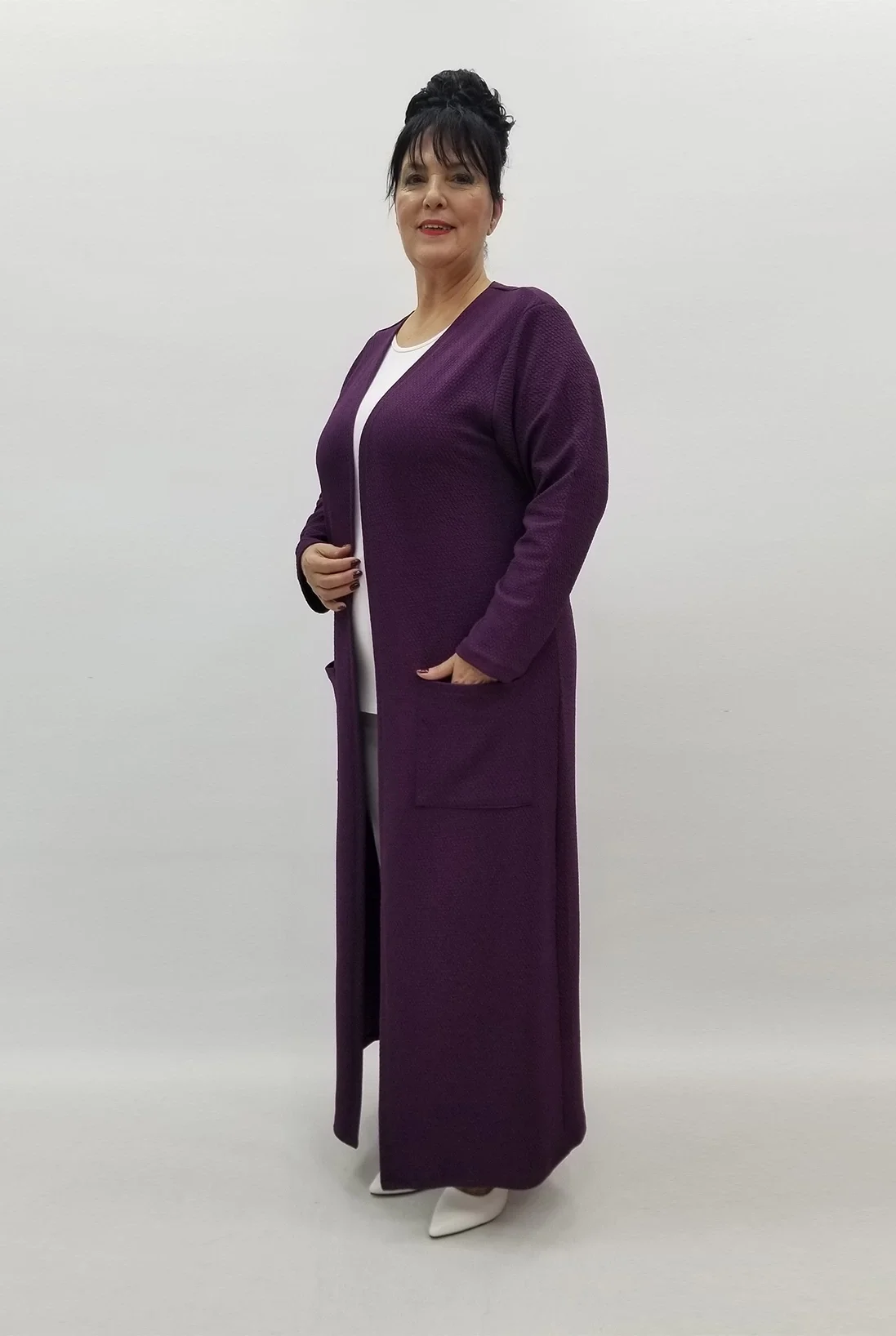 Miraggio Büyük Beden Ceket 99077 MOR