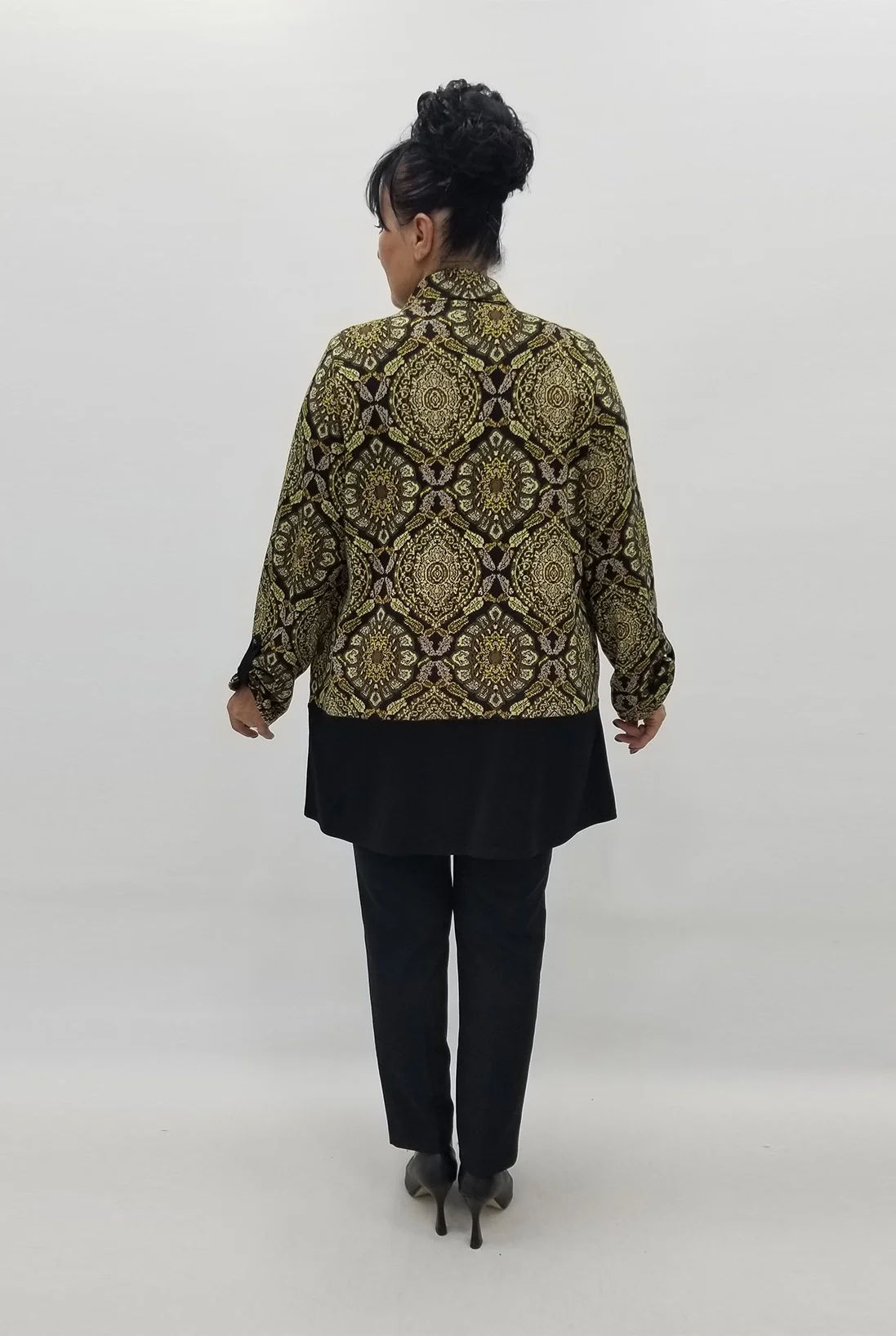 Miraggio Büyük Beden Ceket 99136 SARI