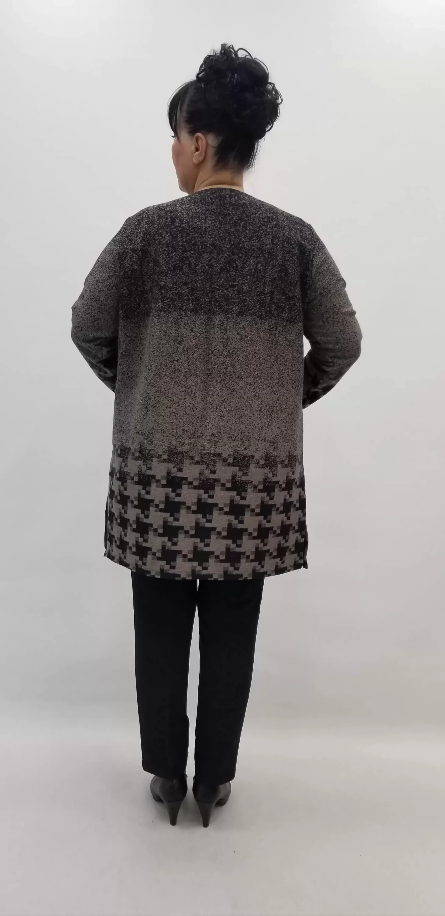 Miraggio Büyük Beden Ceket 99302 KAHVE