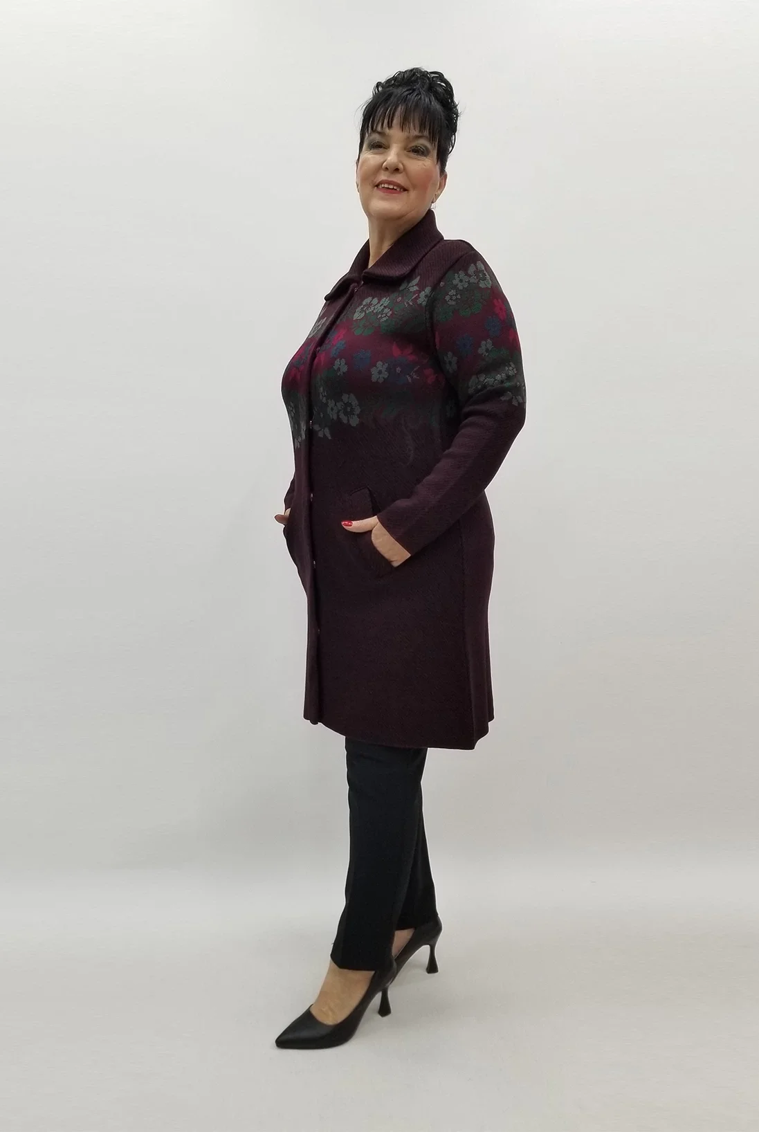 Miraggio Büyük Beden Ceket 99431 BORDO