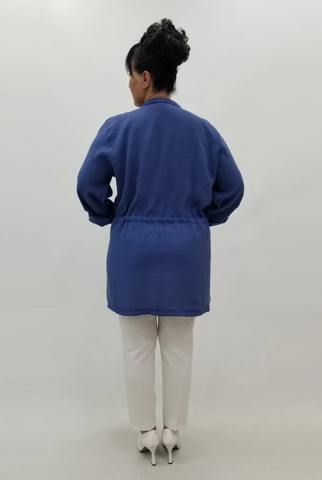 Miraggio Büyük Beden Ceket 99708 İNDİGO