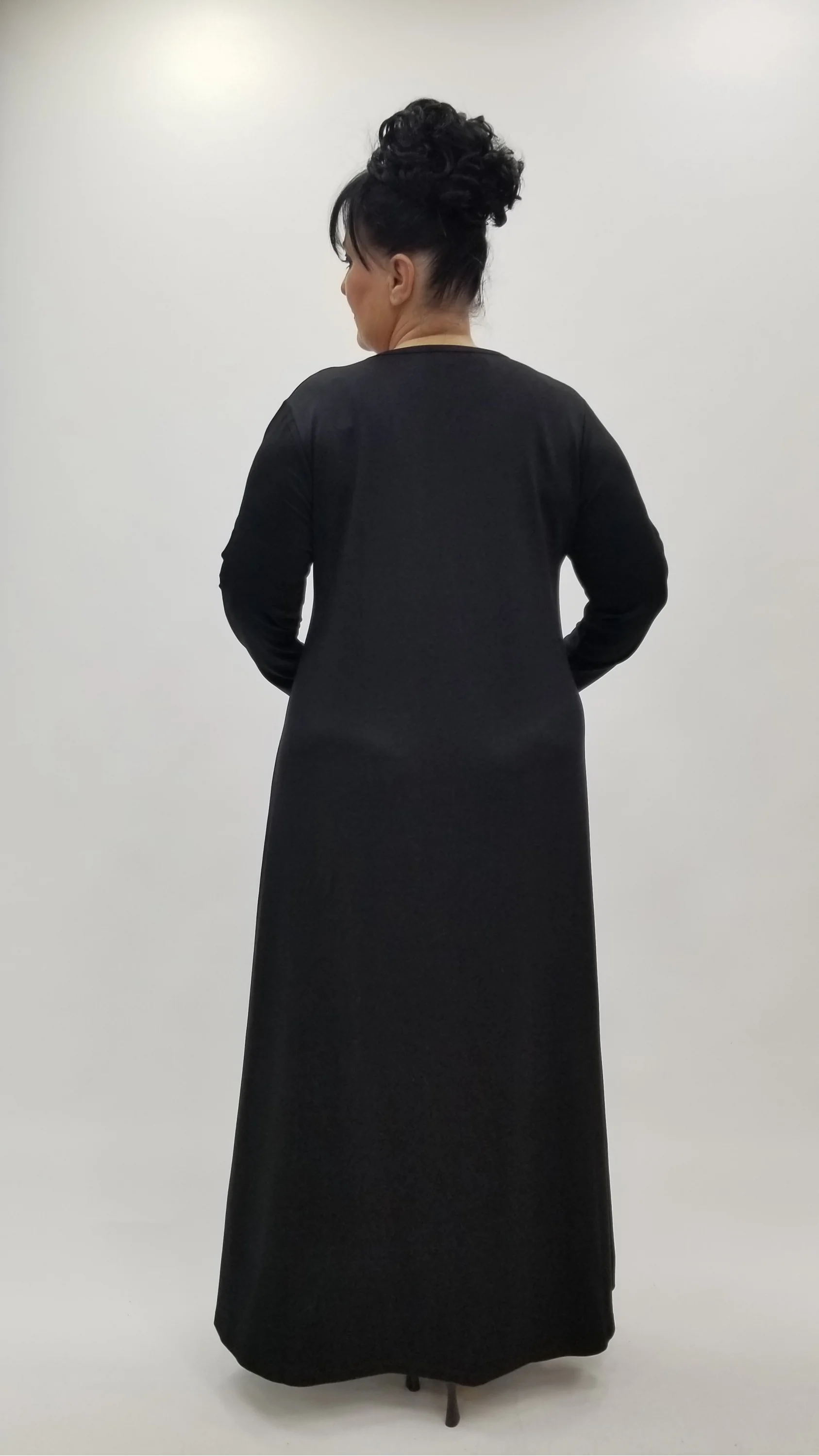 Miraggio Büyük Beden Elbise 4348 SİYAH