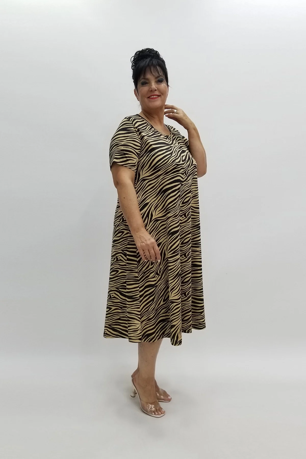 Miraggio Büyük Beden Elbise 97856 ORJİNAL