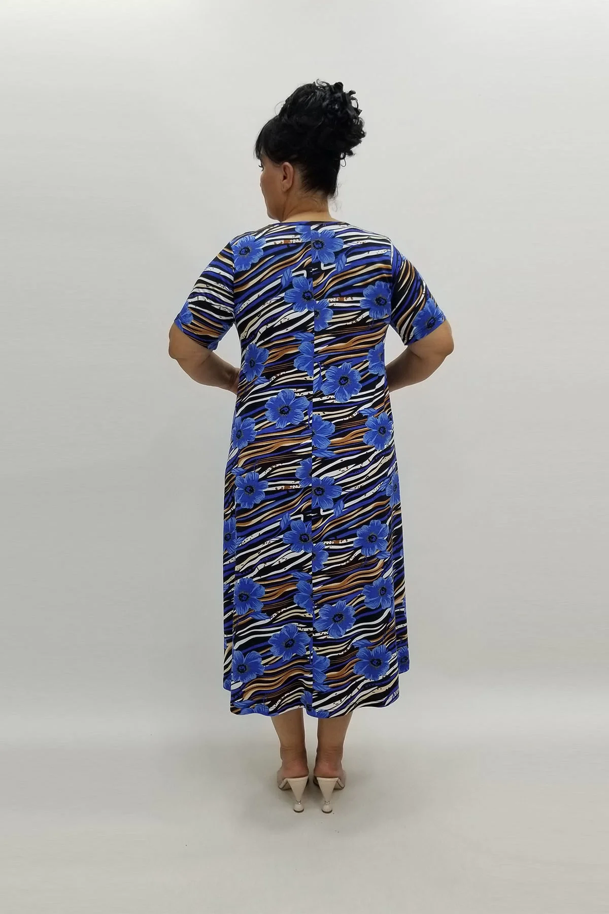 Miraggio Büyük Beden Elbise 97936 SAKS