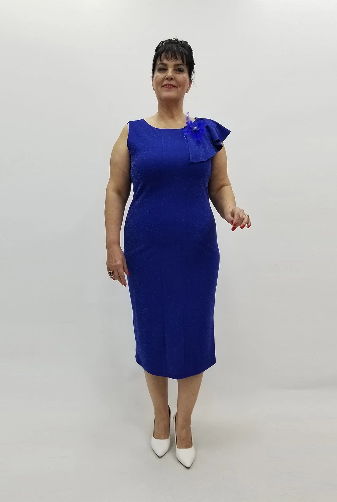 Miraggio Büyük Beden Elbise 99435 SAKS