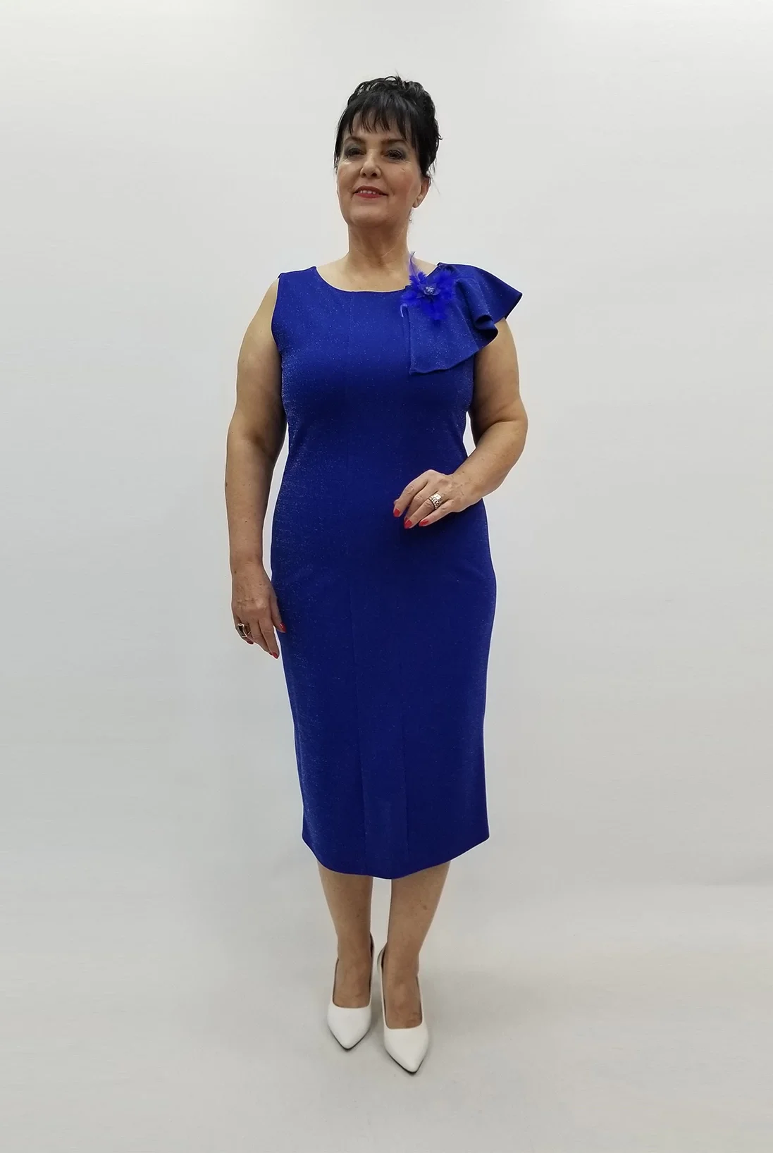 Miraggio Büyük Beden Elbise 99435 SAKS