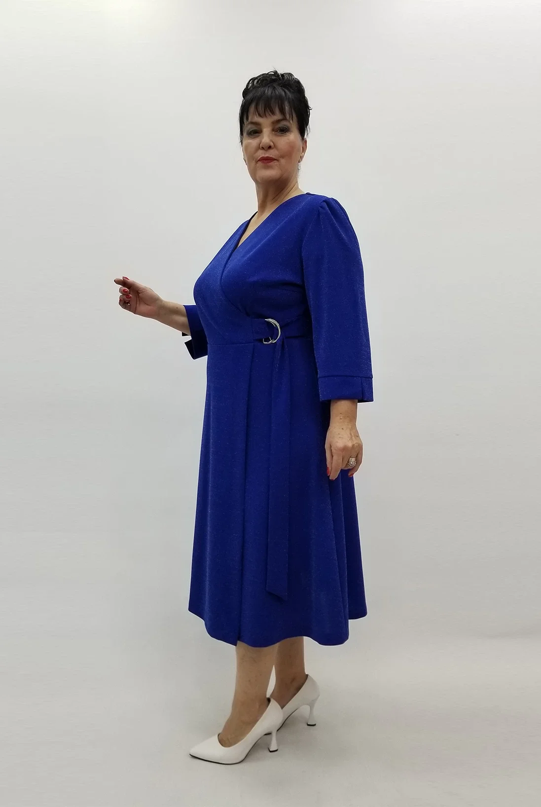 Miraggio Büyük Beden Elbise 99437 SAKS