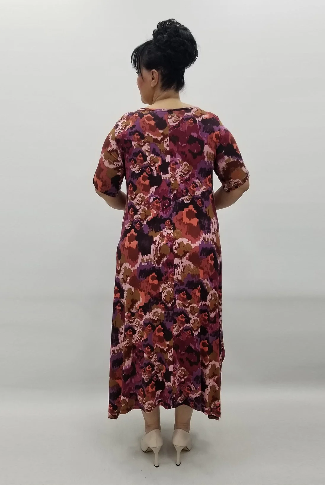 Miraggio Büyük Beden Elbise 99530 MOR