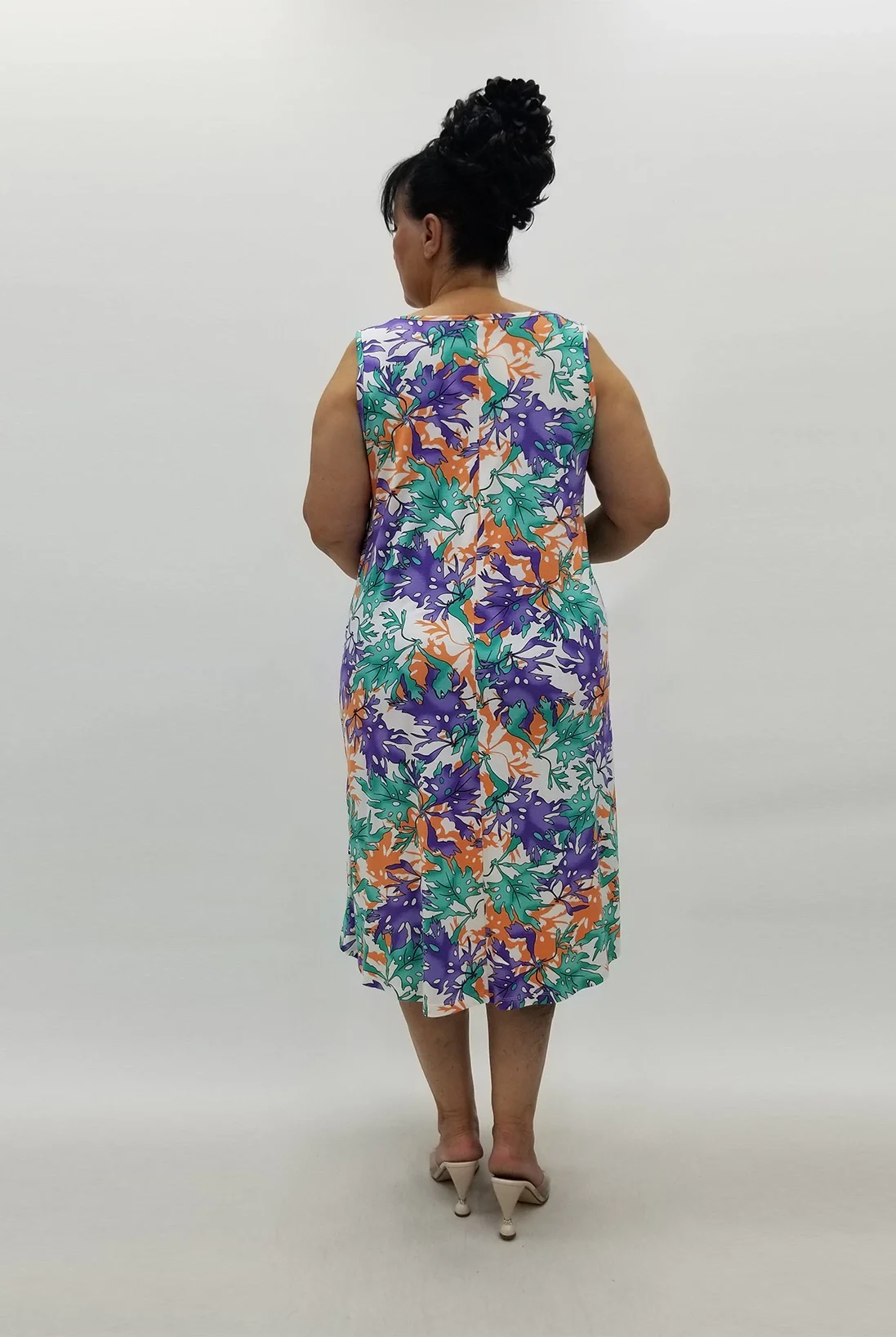 Miraggio Büyük Beden Elbise 99886 MOR