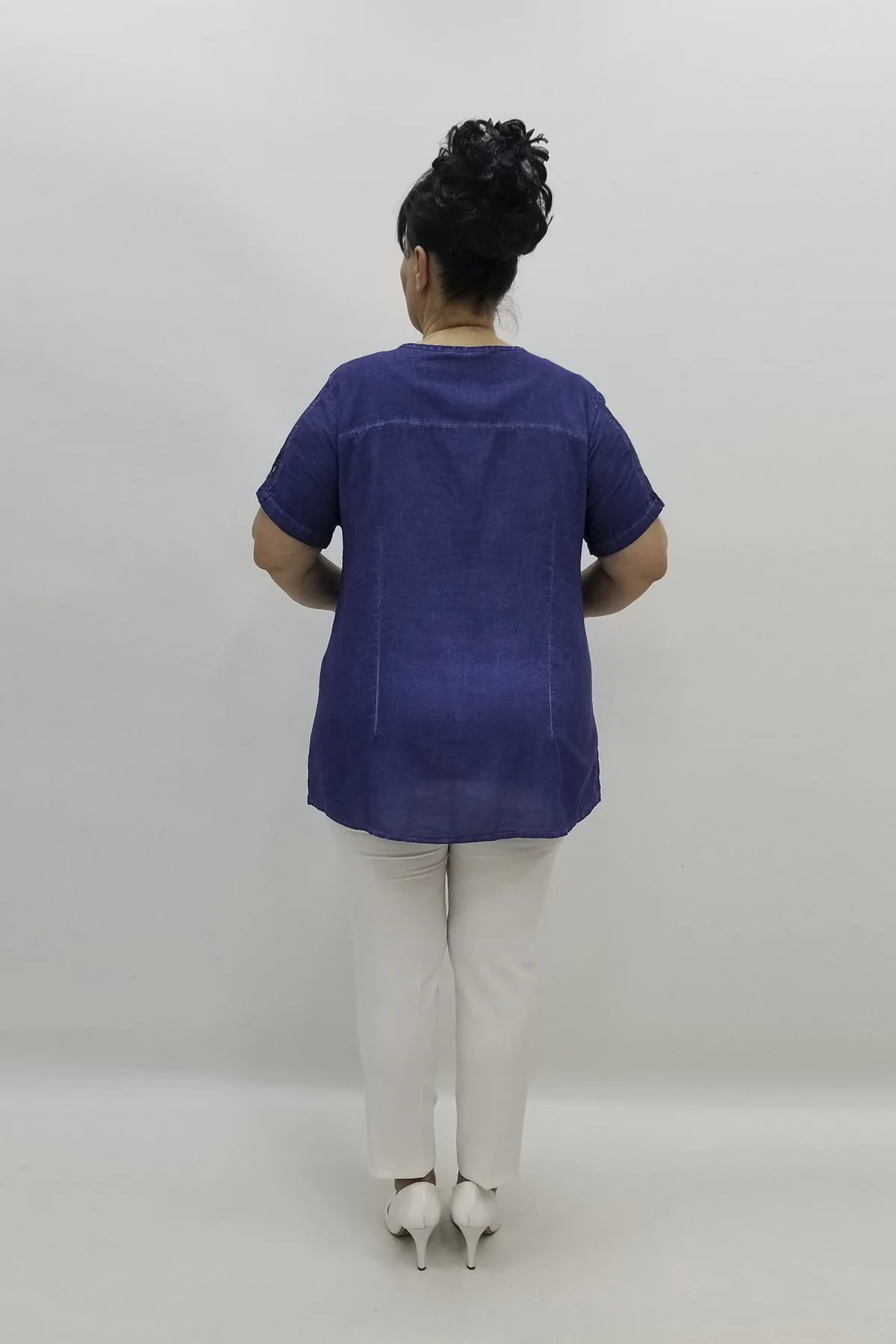 Miraggio Büyük Beden Gömlek 97665 LACİVERT