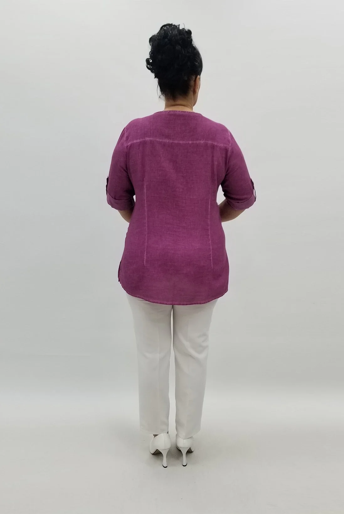 Miraggio Büyük Beden Gömlek 98719 MÜRDÜM