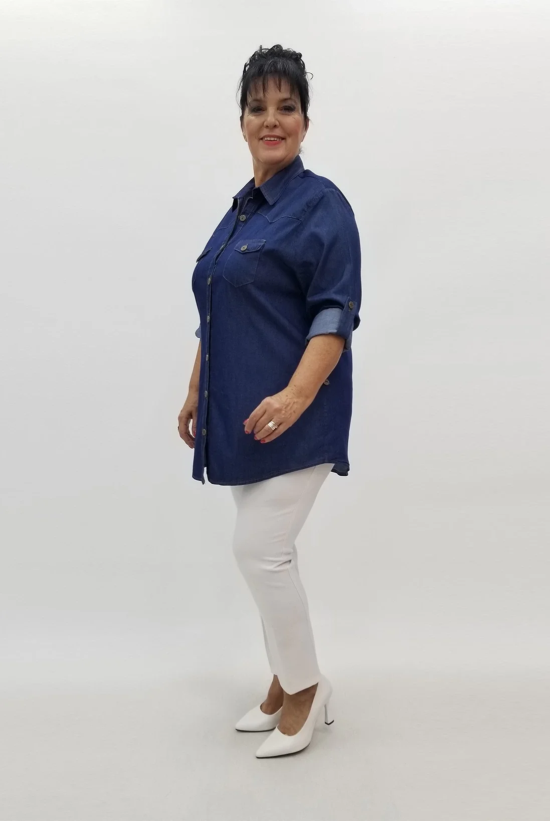 Miraggio Büyük Beden Gömlek 98985 KOT LACİ