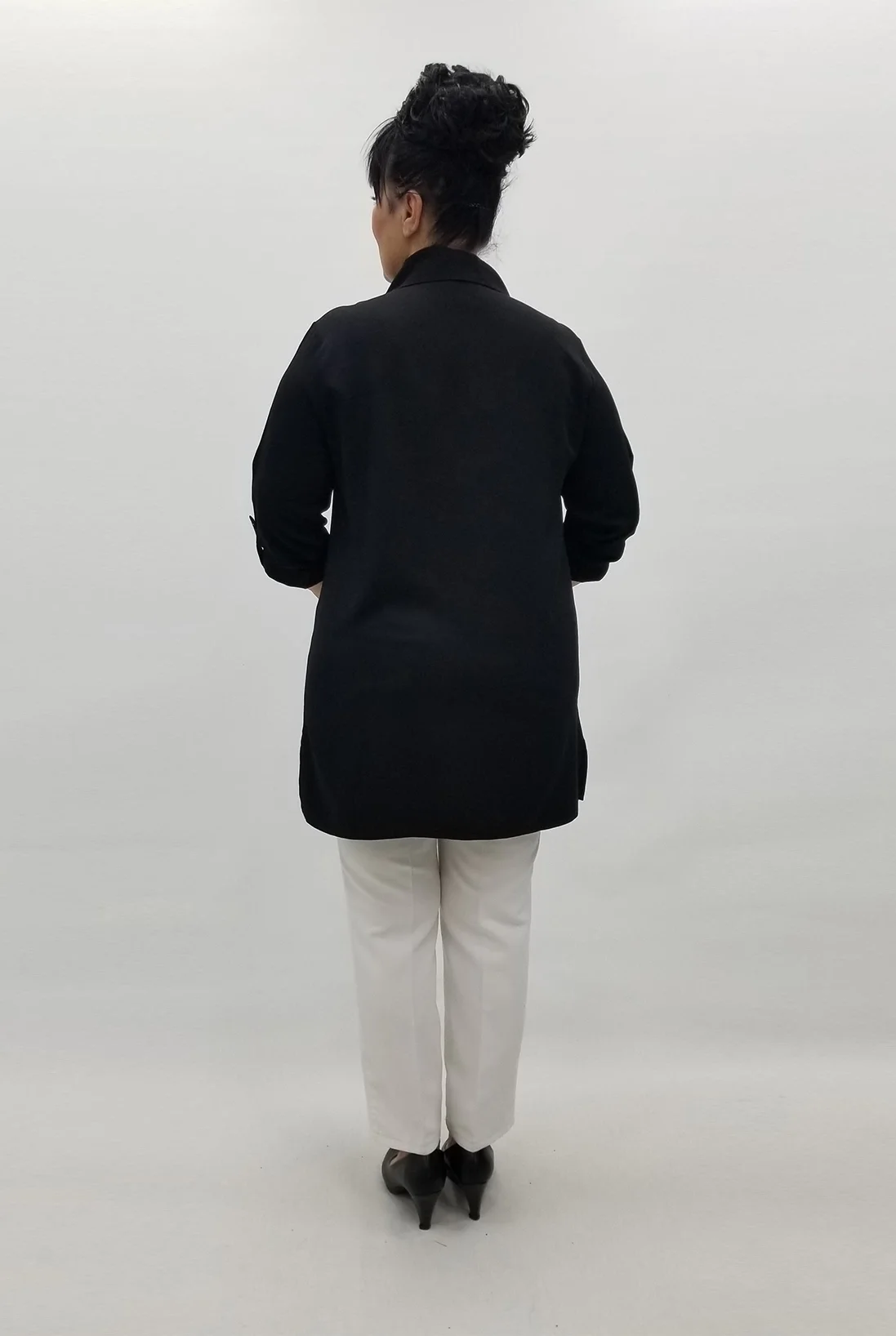 Miraggio Büyük Beden Gömlek 99109 SİYAH