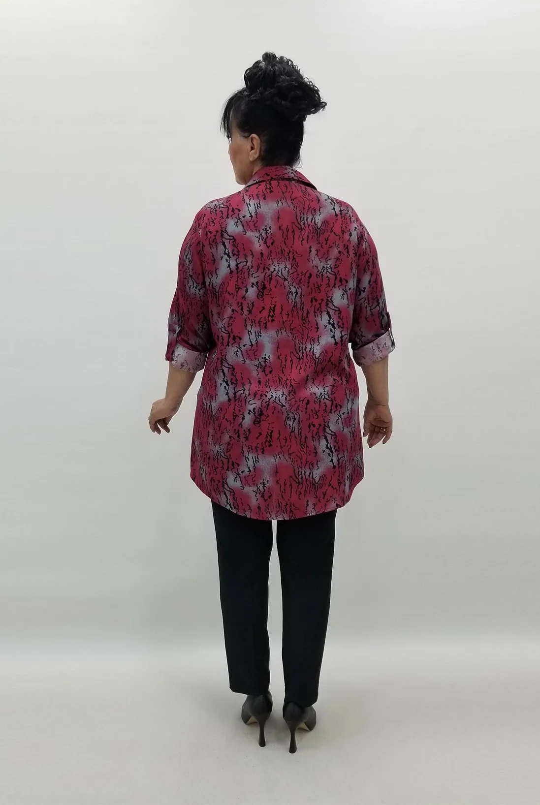 Miraggio Büyük Beden Gömlek 99560 BORDO