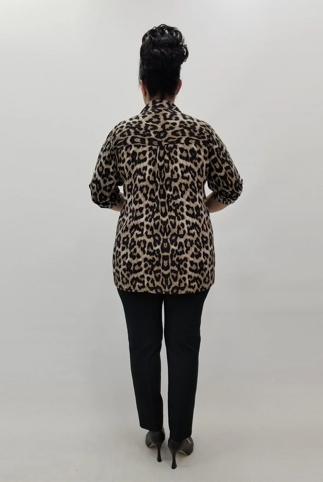 Miraggio Büyük Beden Gömlek 99695 KAHVE