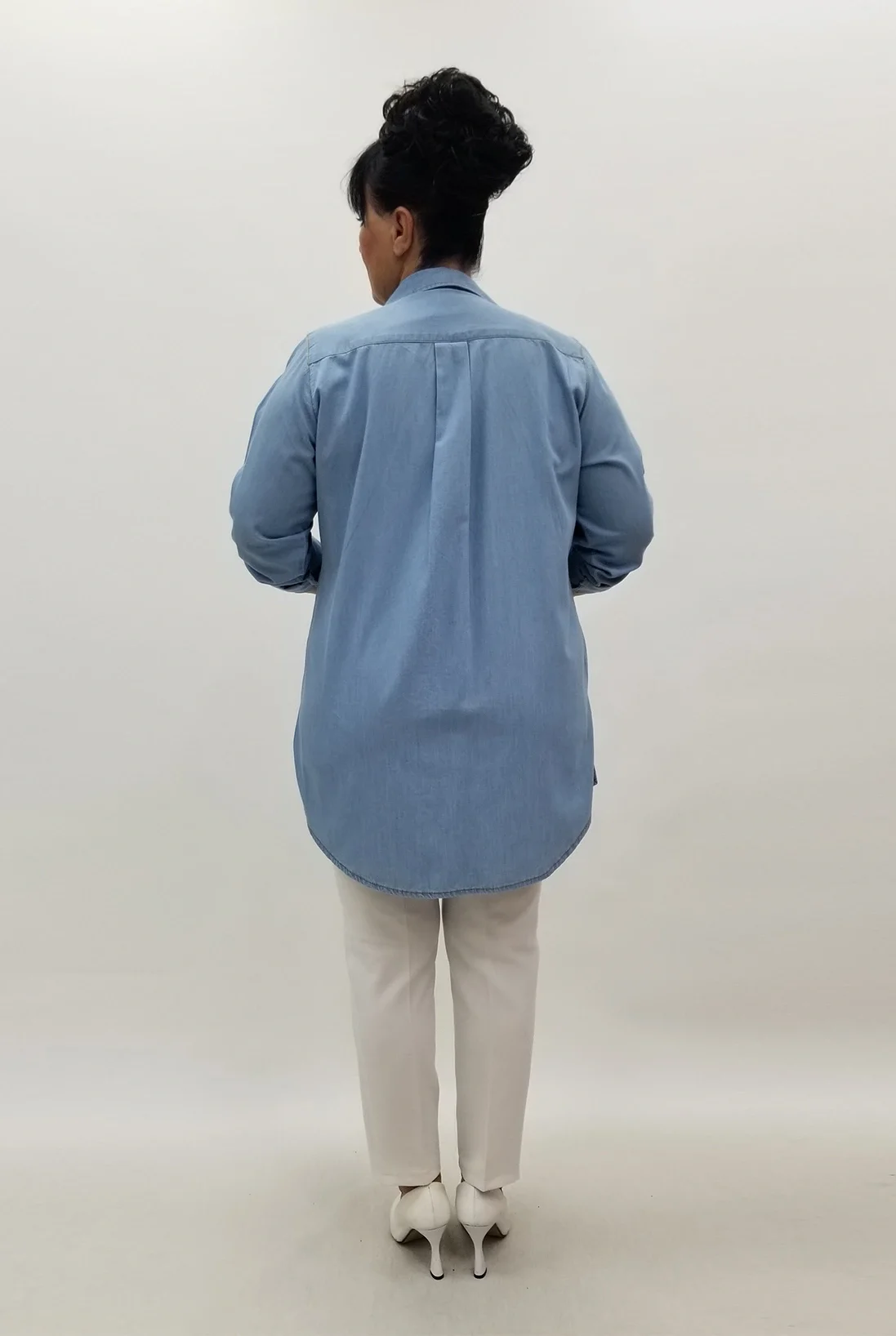 Miraggio Büyük Beden Gömlek 99741 KOT MAVİ