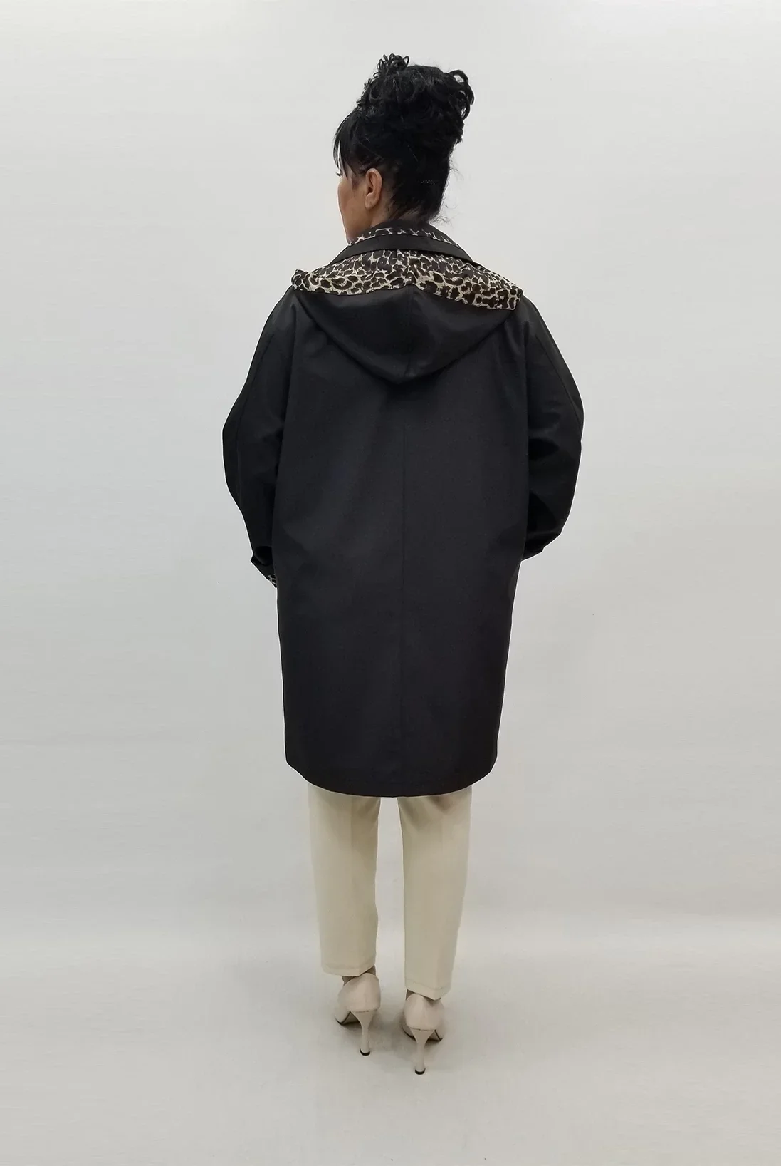 Miraggio Büyük Beden Kaban 4001 SİYAH