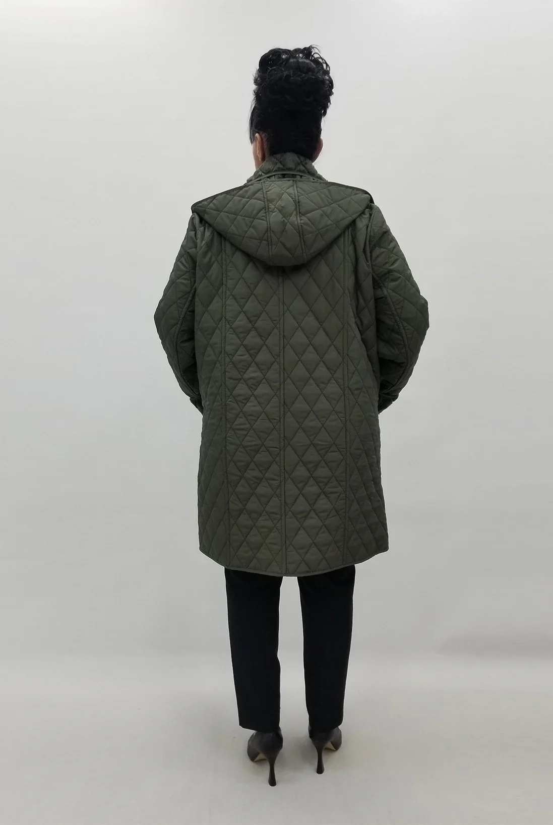 Miraggio Büyük Beden Kaban 4215 HAKİ