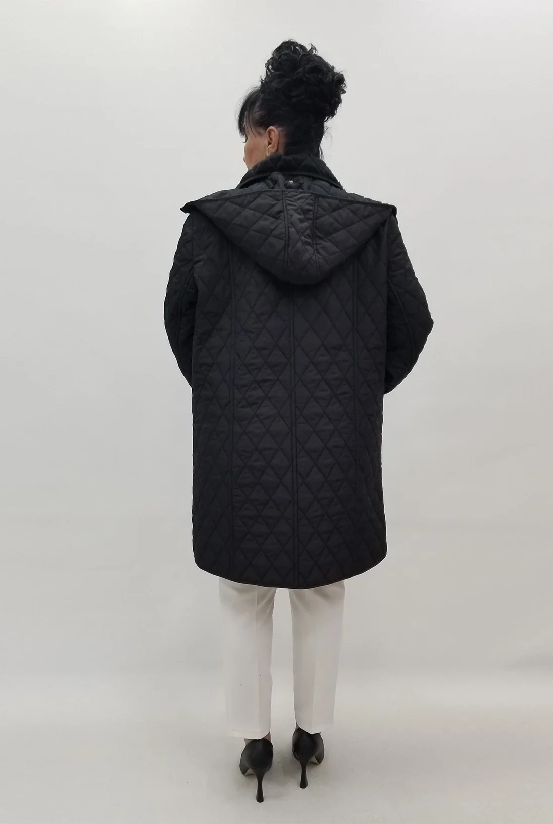 Miraggio Büyük Beden Kaban 4215 SİYAH