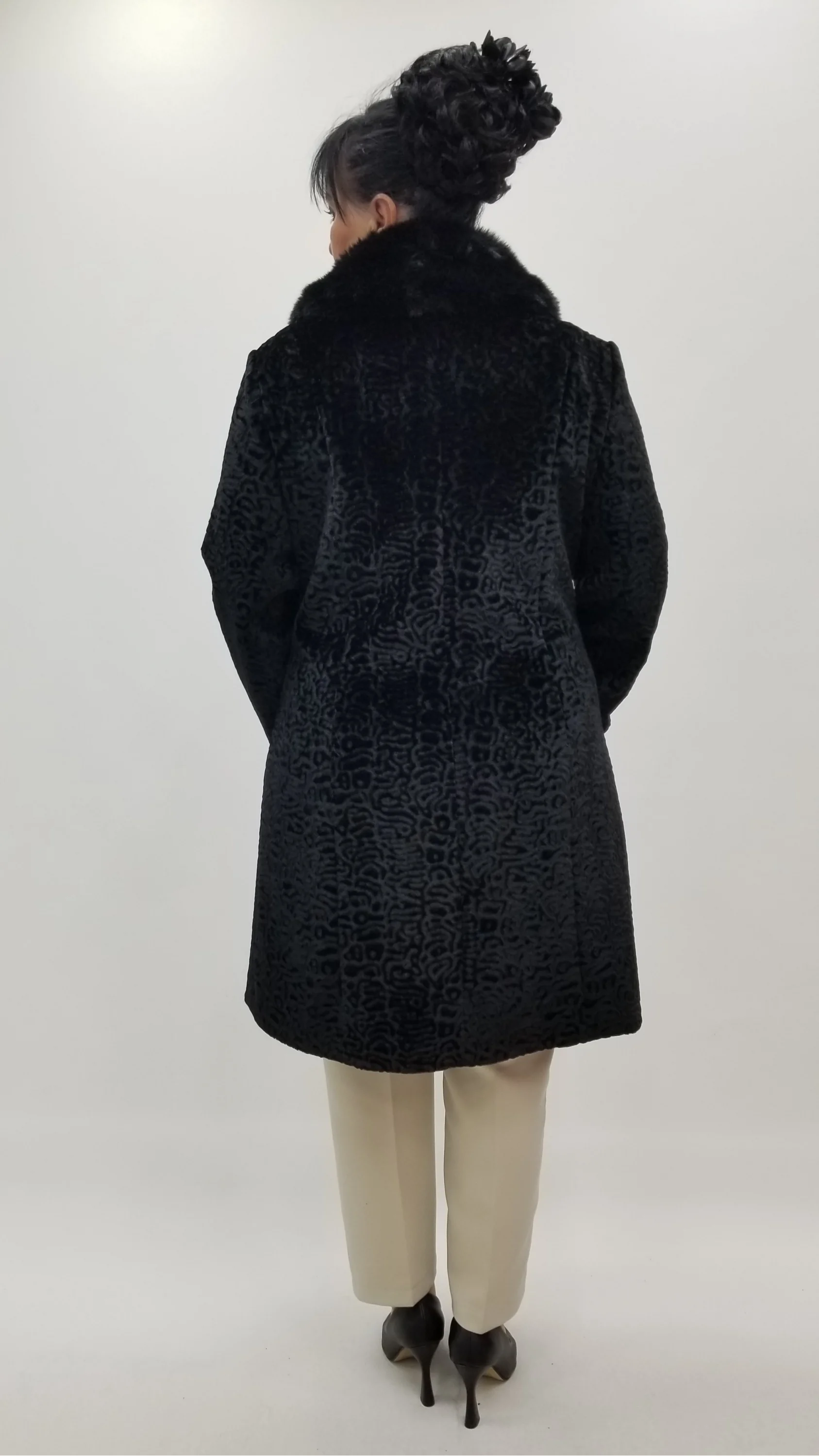 Miraggio Büyük Beden Kaban 4333 SİYAH