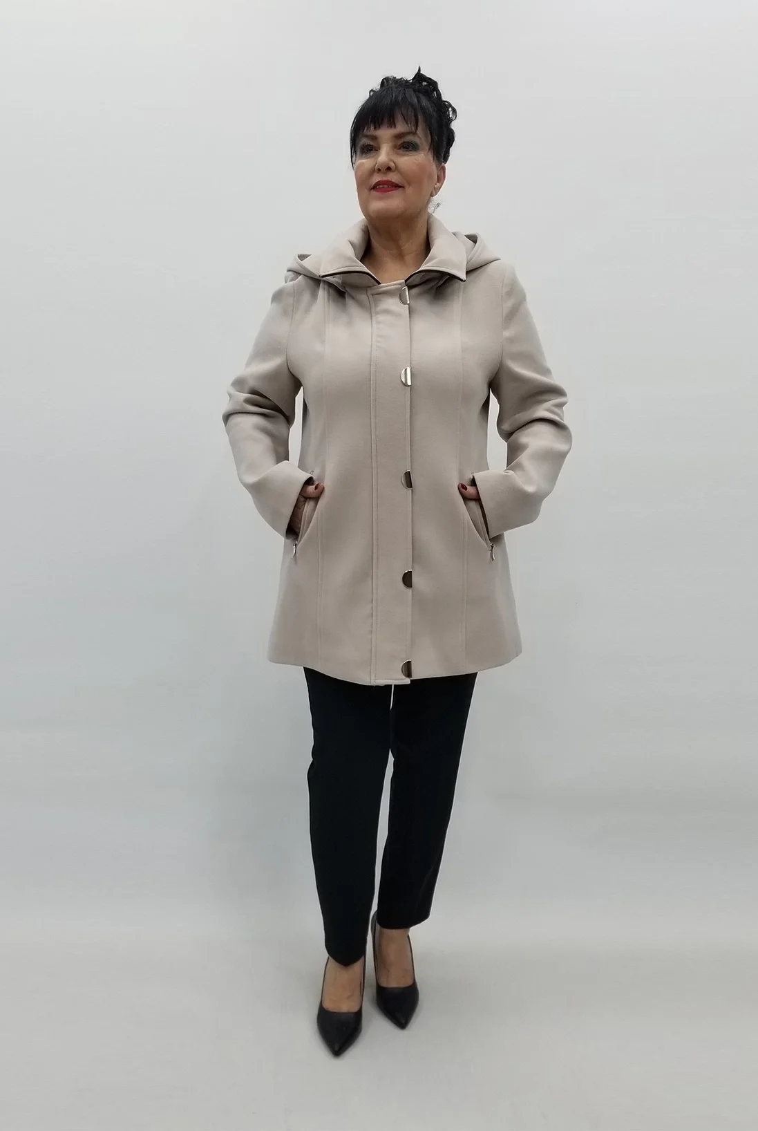 Miraggio Büyük Beden Kaban 99000 BEJ