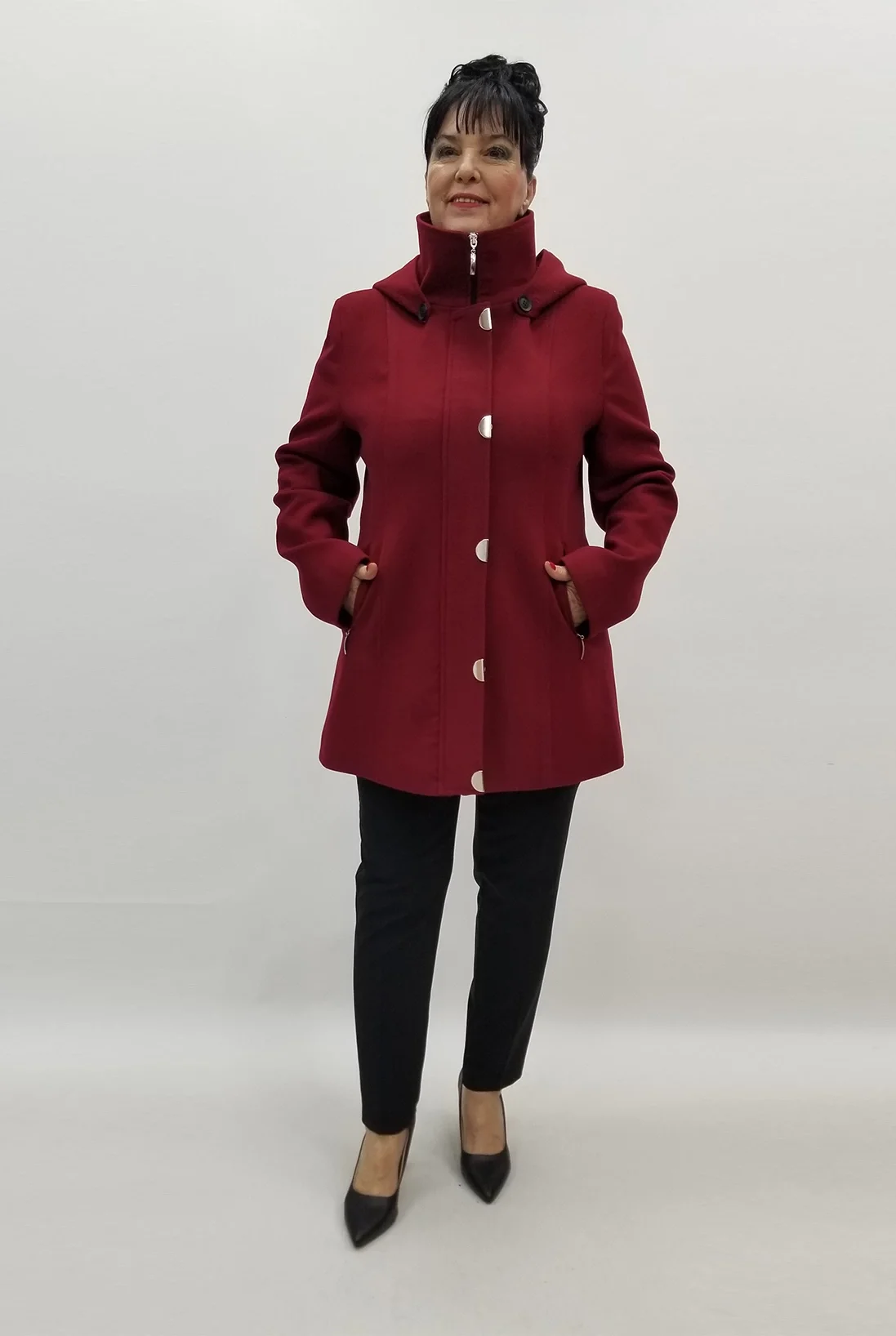 Miraggio Büyük Beden Kaban 99000 BORDO