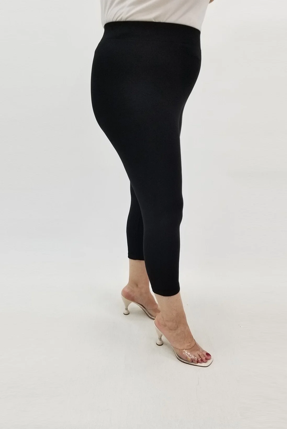 Miraggio Büyük Beden Kapri 99765 SİYAH