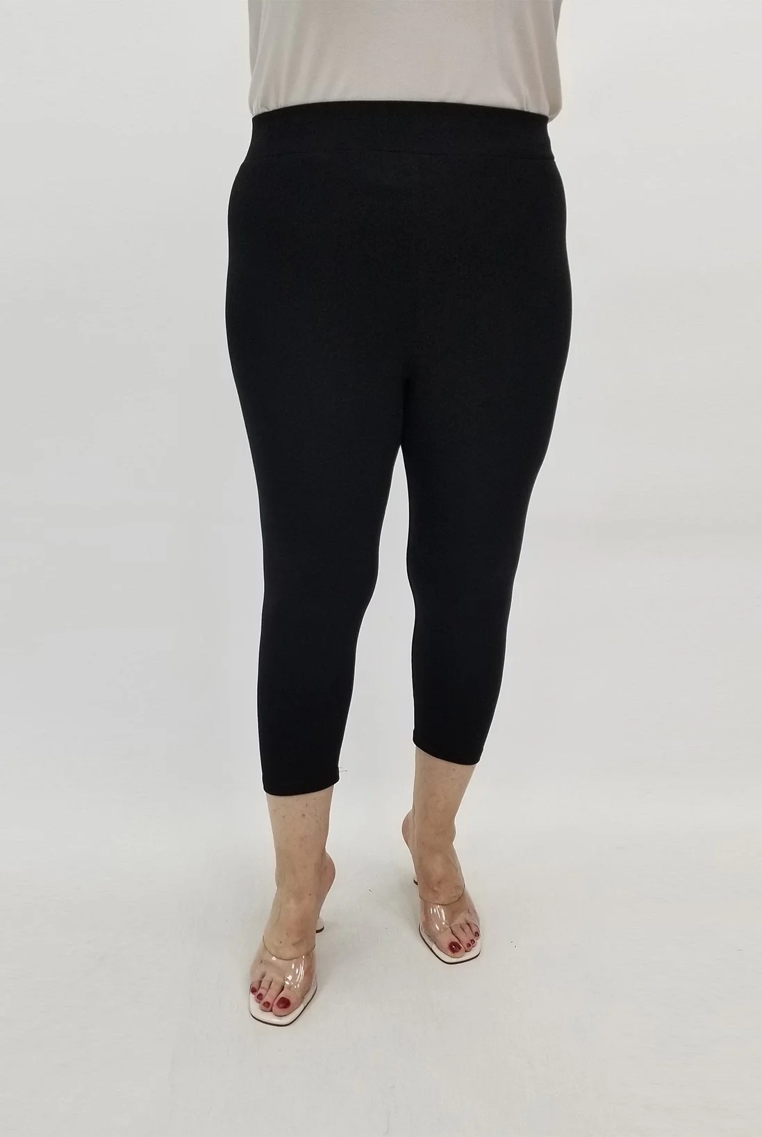 Miraggio Büyük Beden Kapri 99765 SİYAH