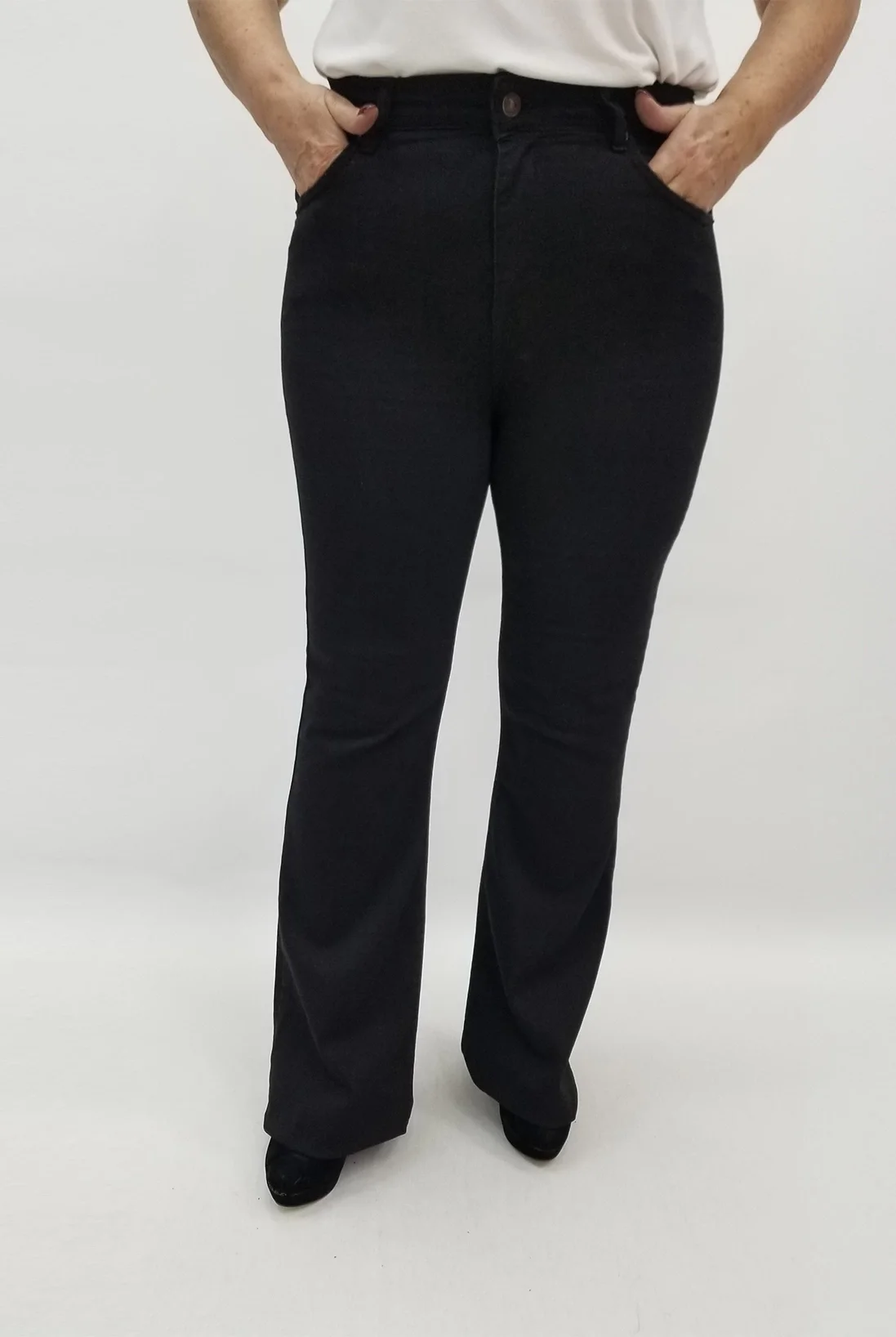 Miraggio Büyük Beden Kot Pantolon 96932 SİYAH