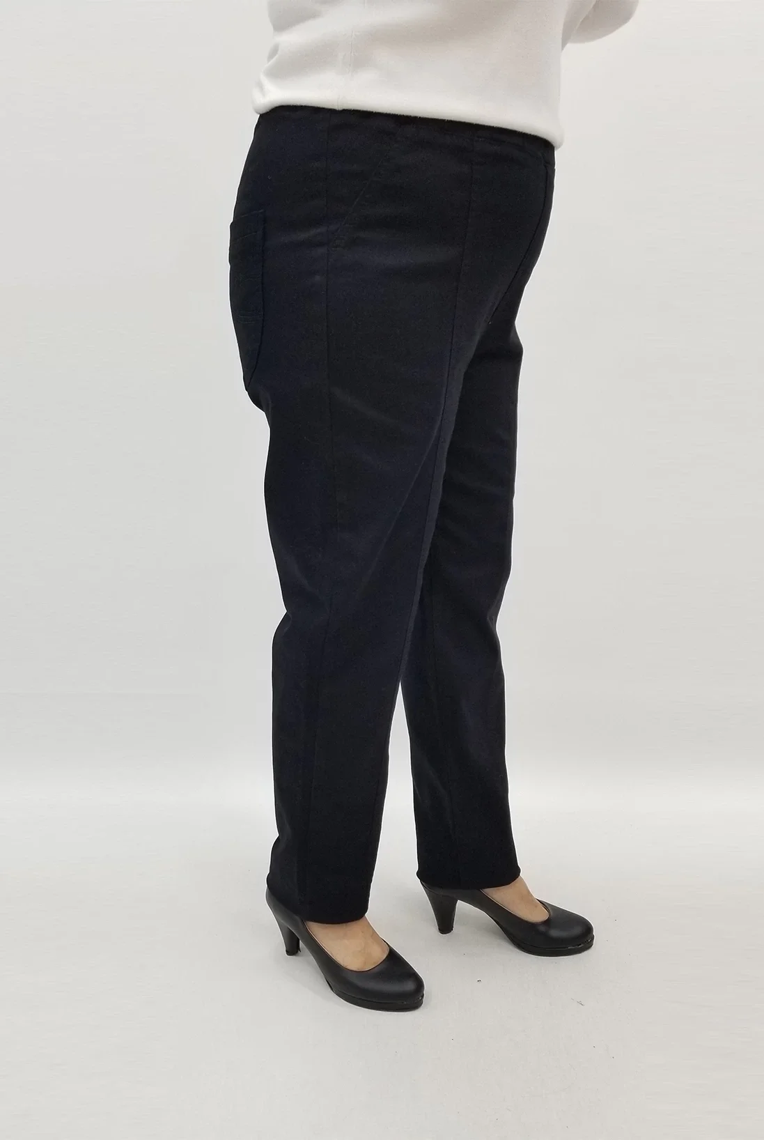 Miraggio Büyük Beden Kot Pantolon 99382 SİYAH