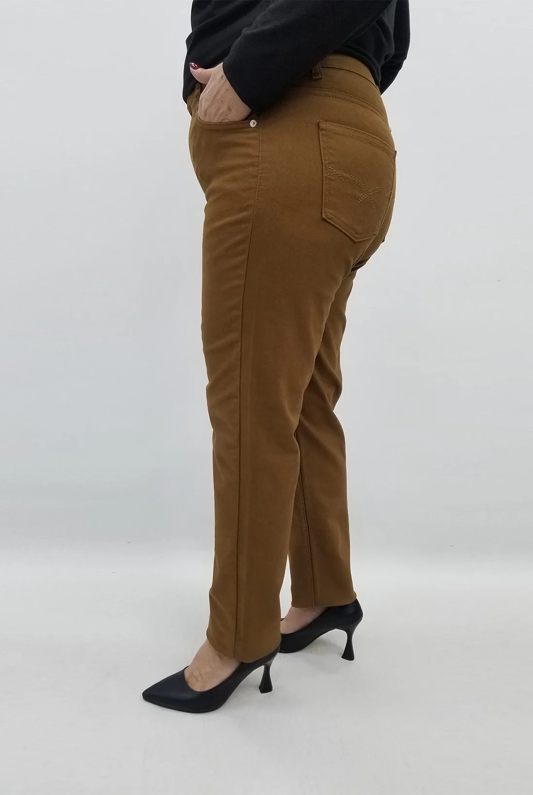 Miraggio Büyük Beden Kot Pantolon 99396 TABA