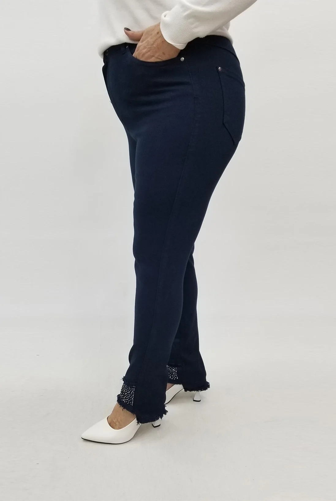 Miraggio Büyük Beden Kot Pantolon 99408 LACİVERT