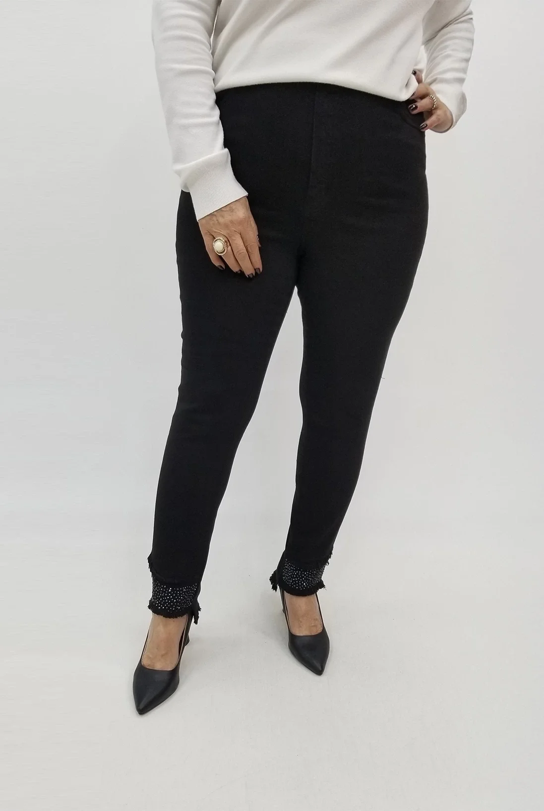 Miraggio Büyük Beden Kot Pantolon 99408 LACİVERT