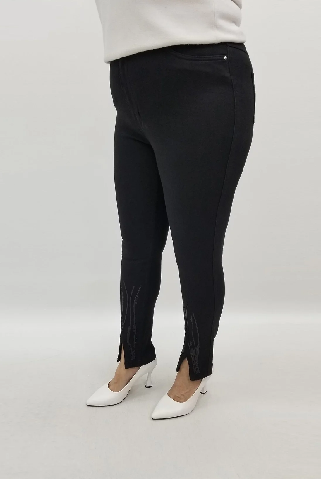 Miraggio Büyük Beden Kot Pantolon 99411 SİYAH