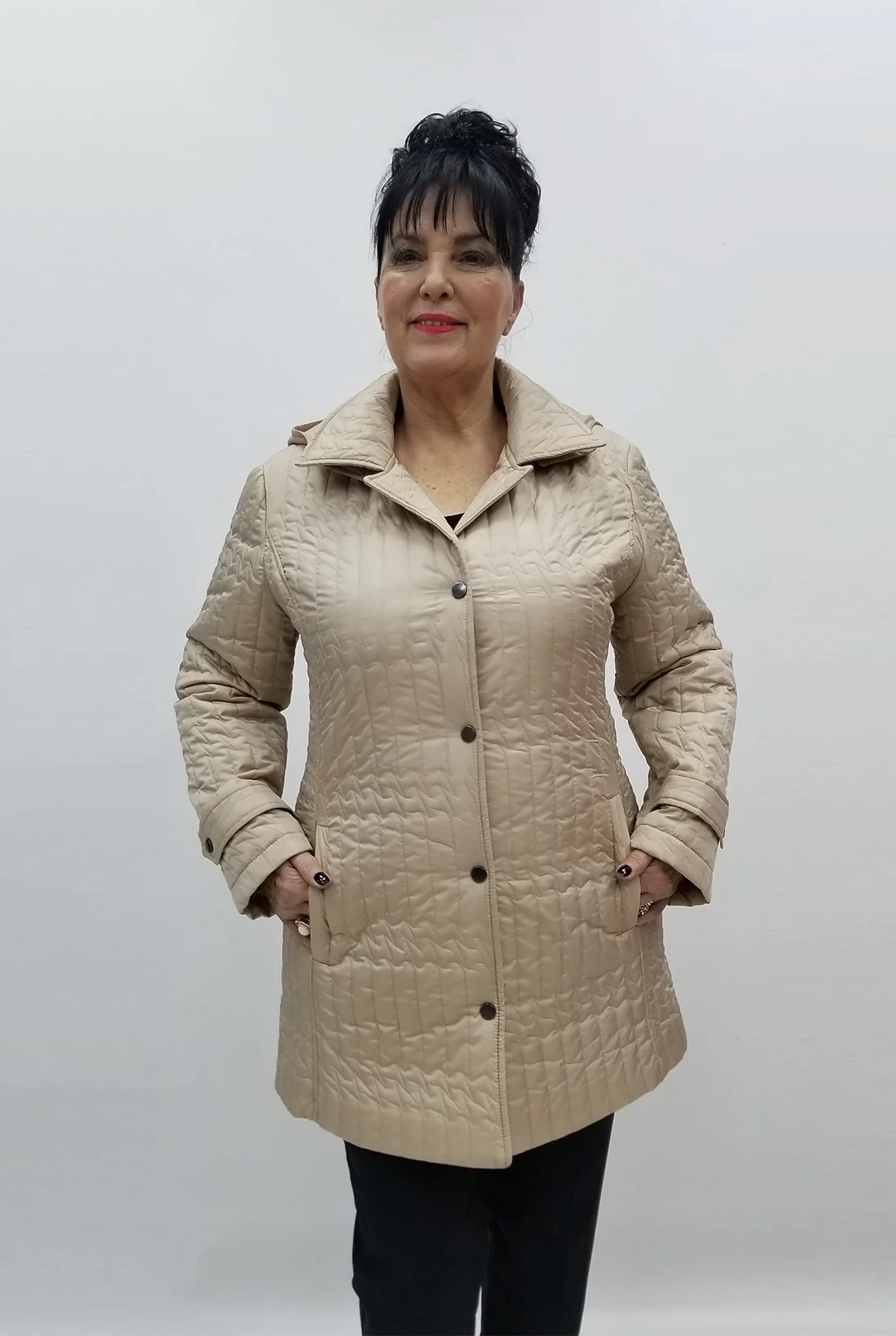 Miraggio Büyük Beden Mont 99412 BEJ