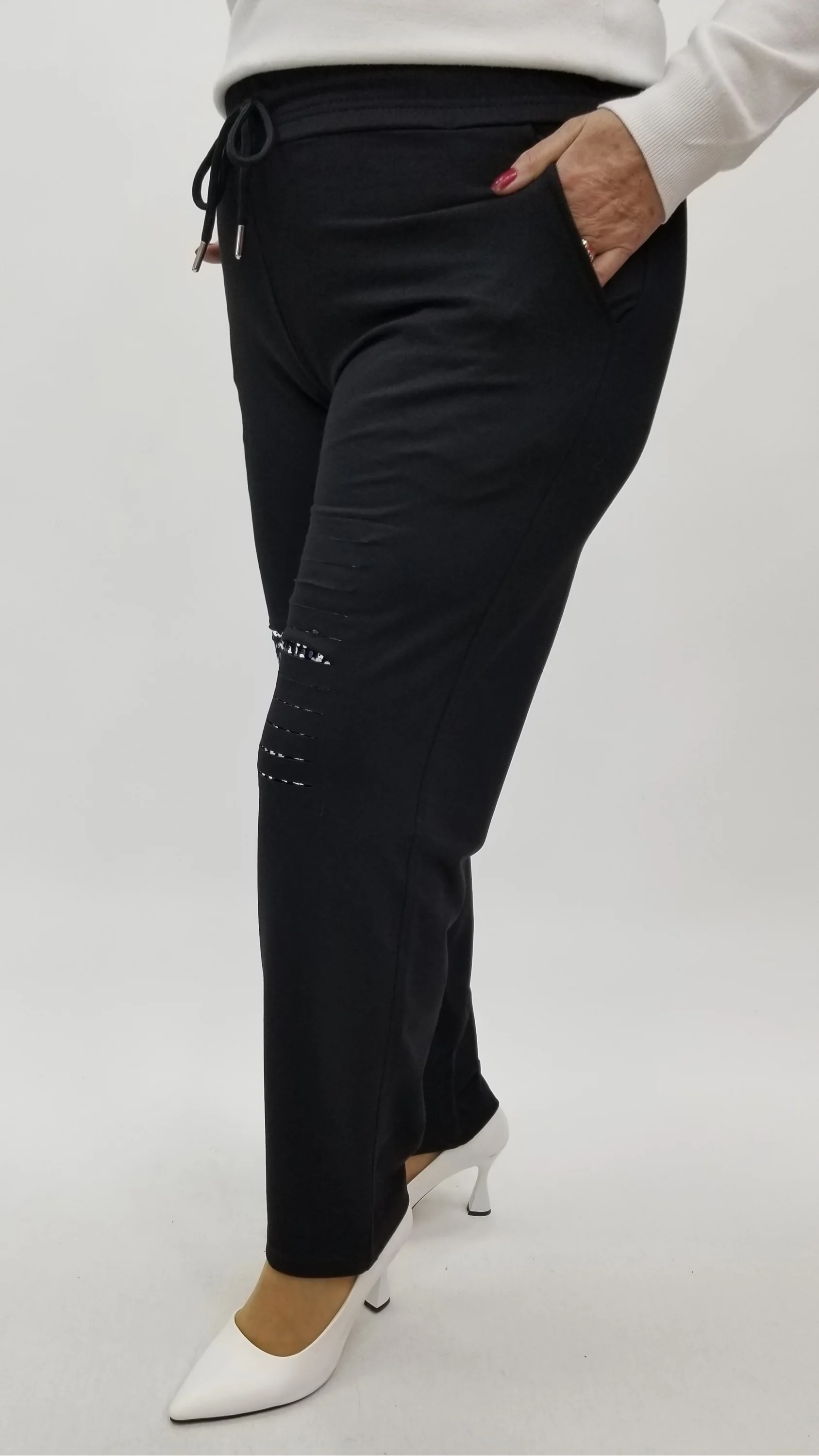 Miraggio Büyük Beden Pantolon 4196 SİYAH