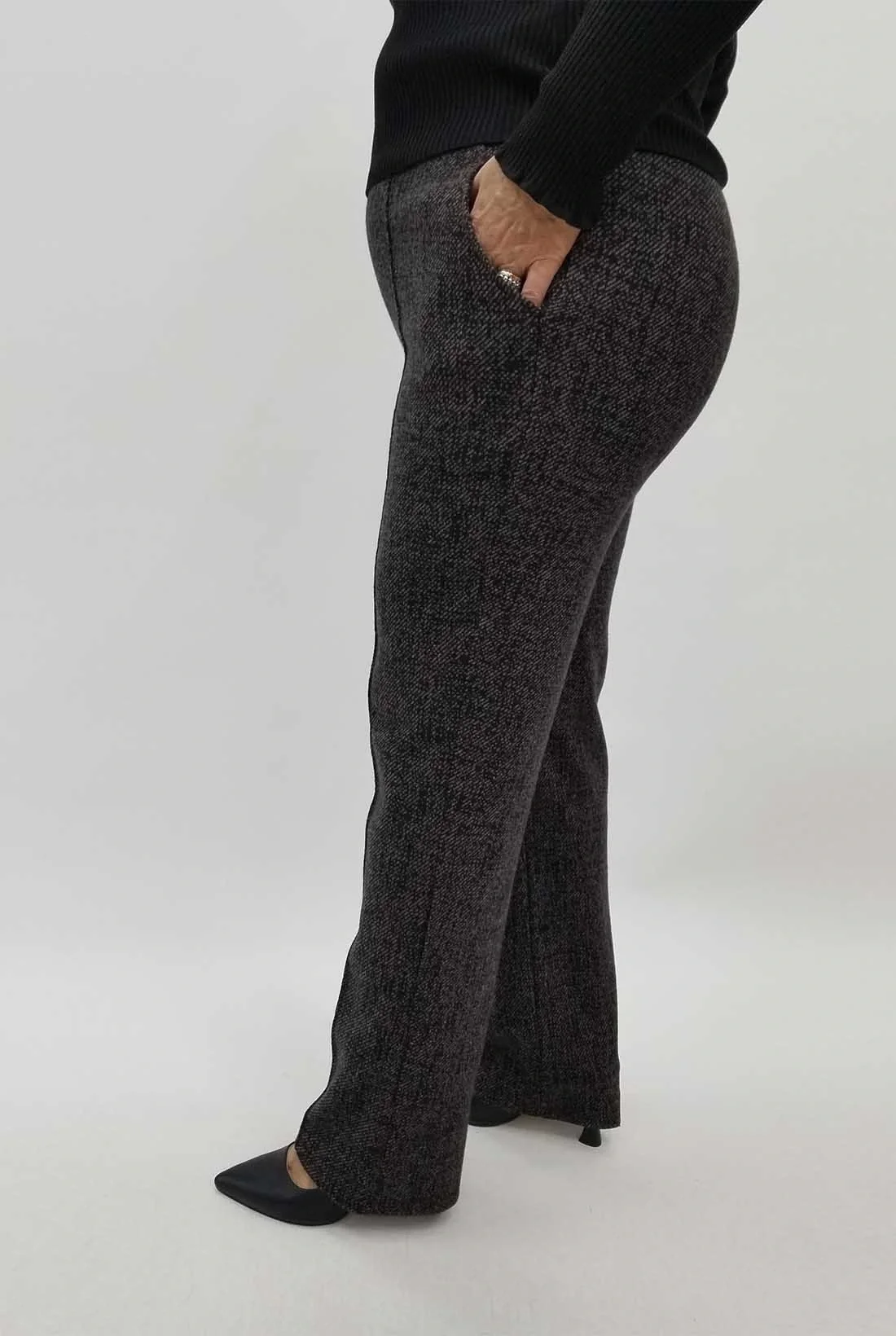 Miraggio Büyük Beden Pantolon 4202 KAHVE