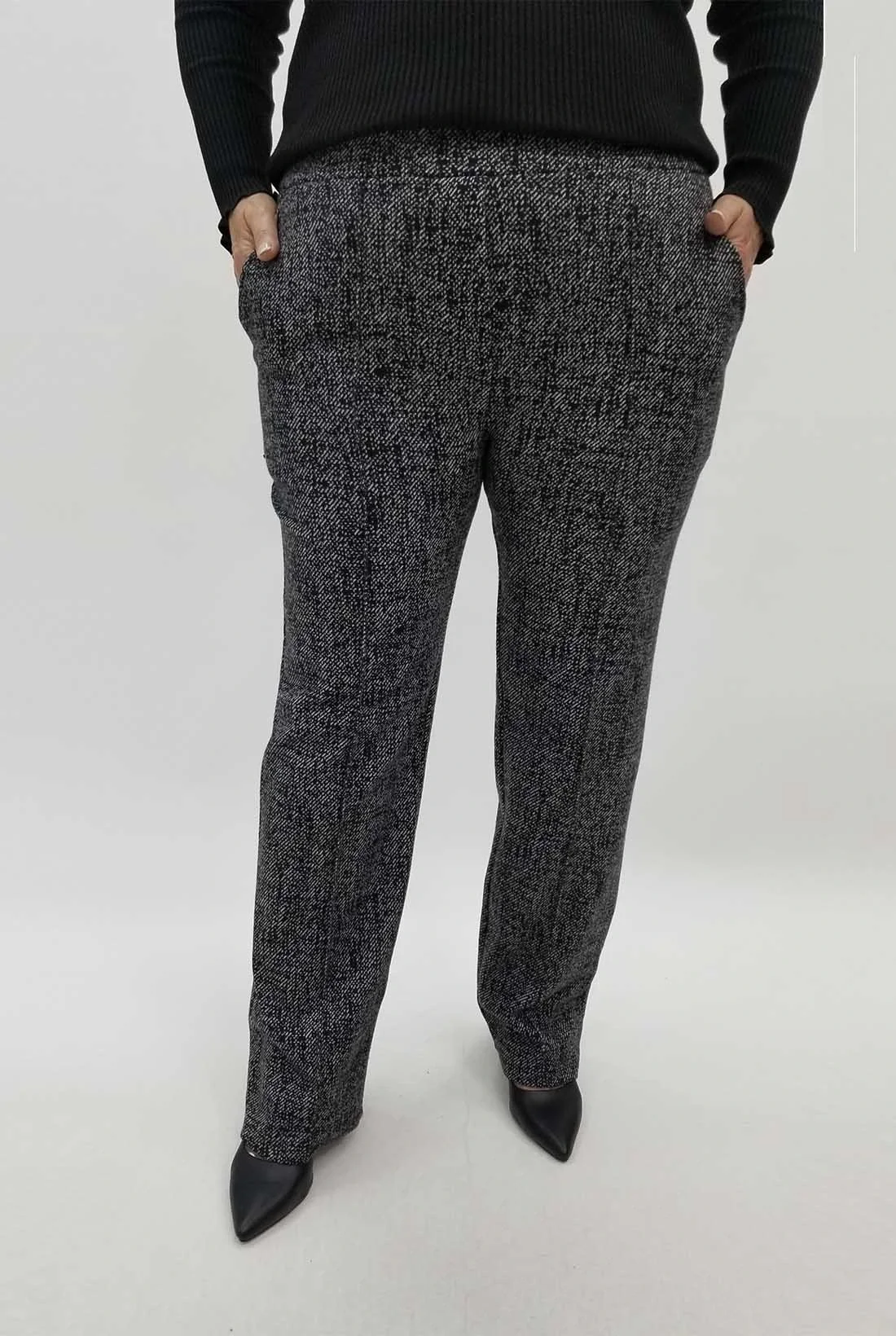 Miraggio Büyük Beden Pantolon 4202 SİYAH