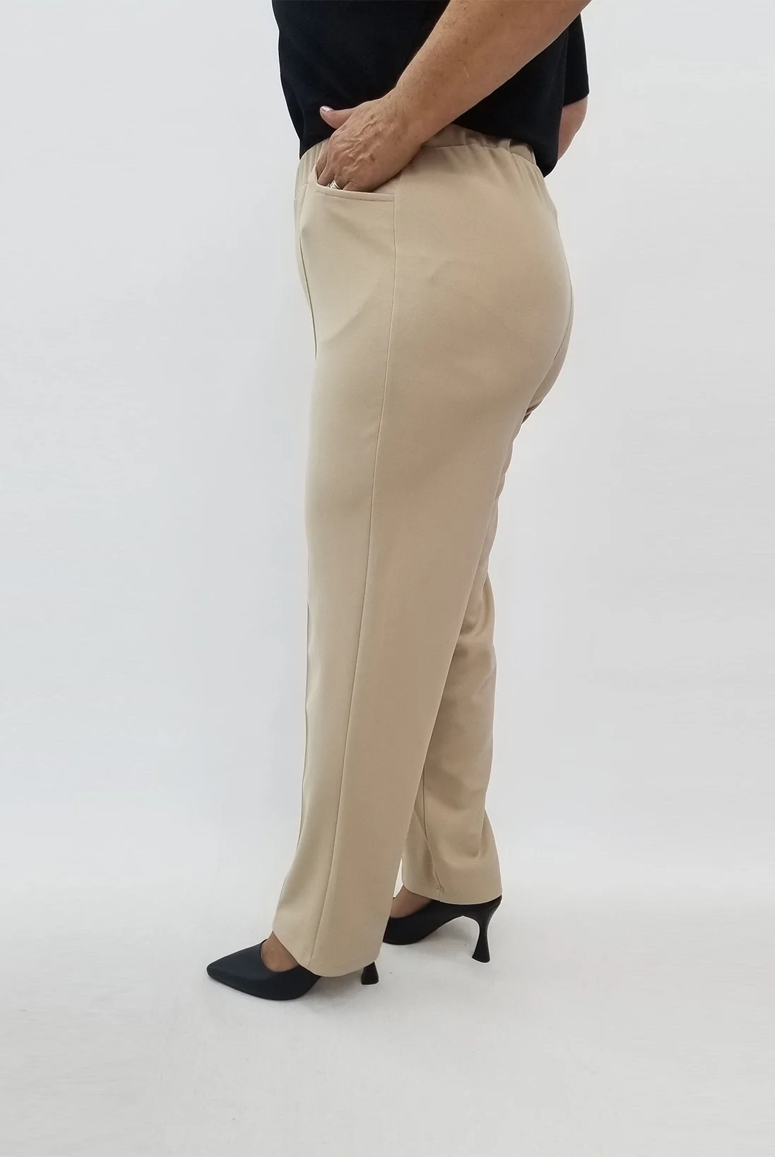 Miraggio Büyük Beden Pantolon 93671 BEJ