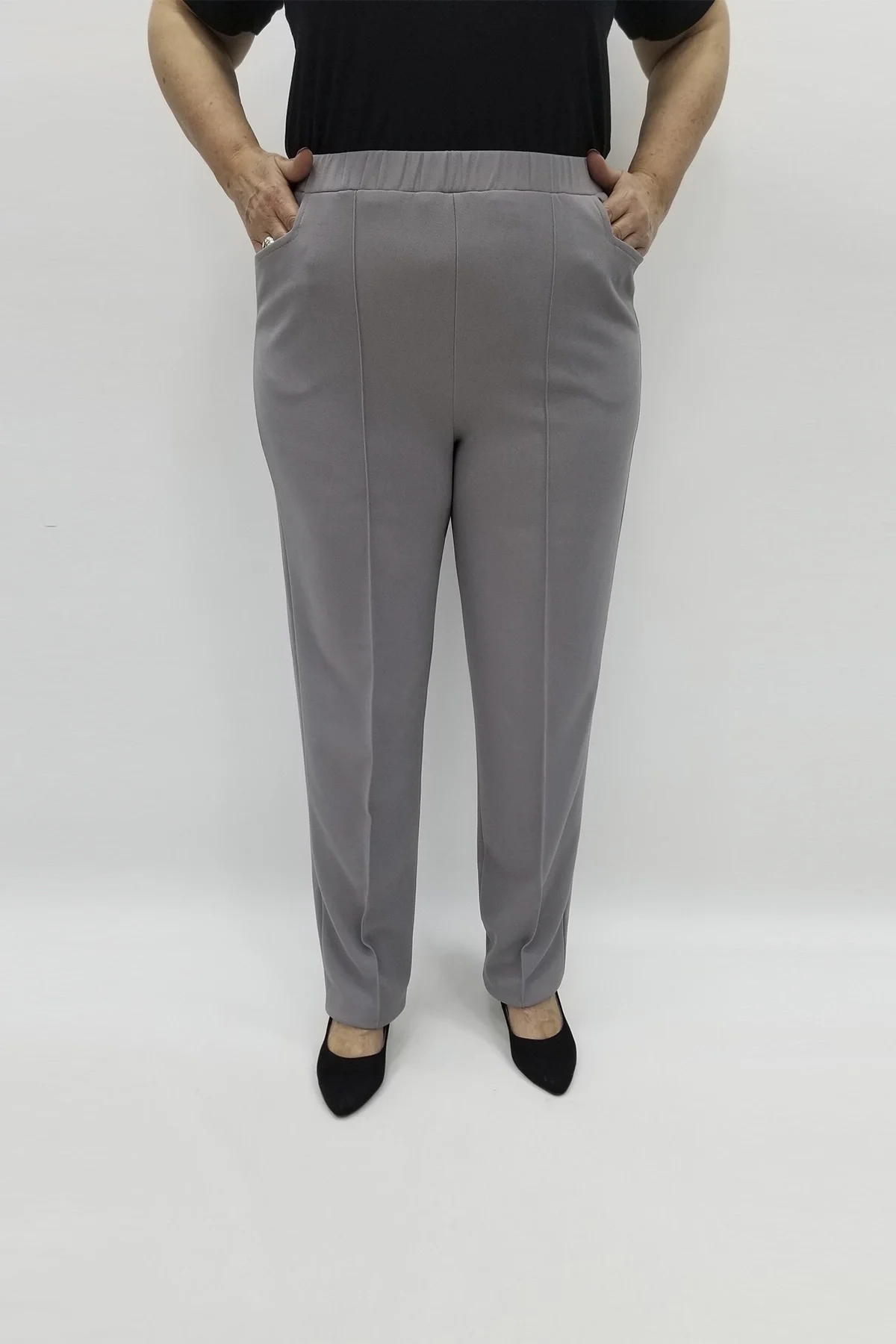 Miraggio Büyük Beden Pantolon 93671 GRİ