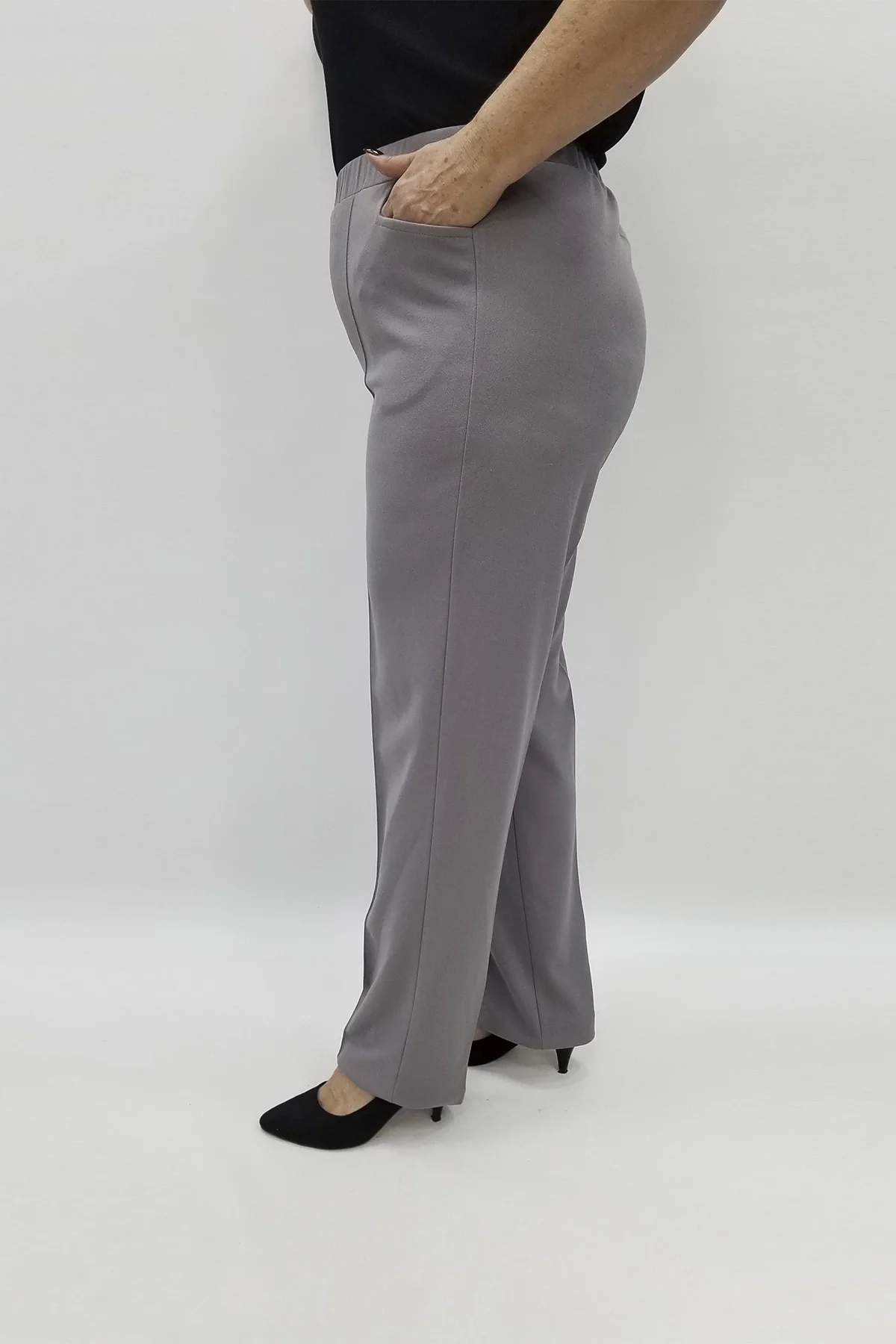 Miraggio Büyük Beden Pantolon 93671 GRİ