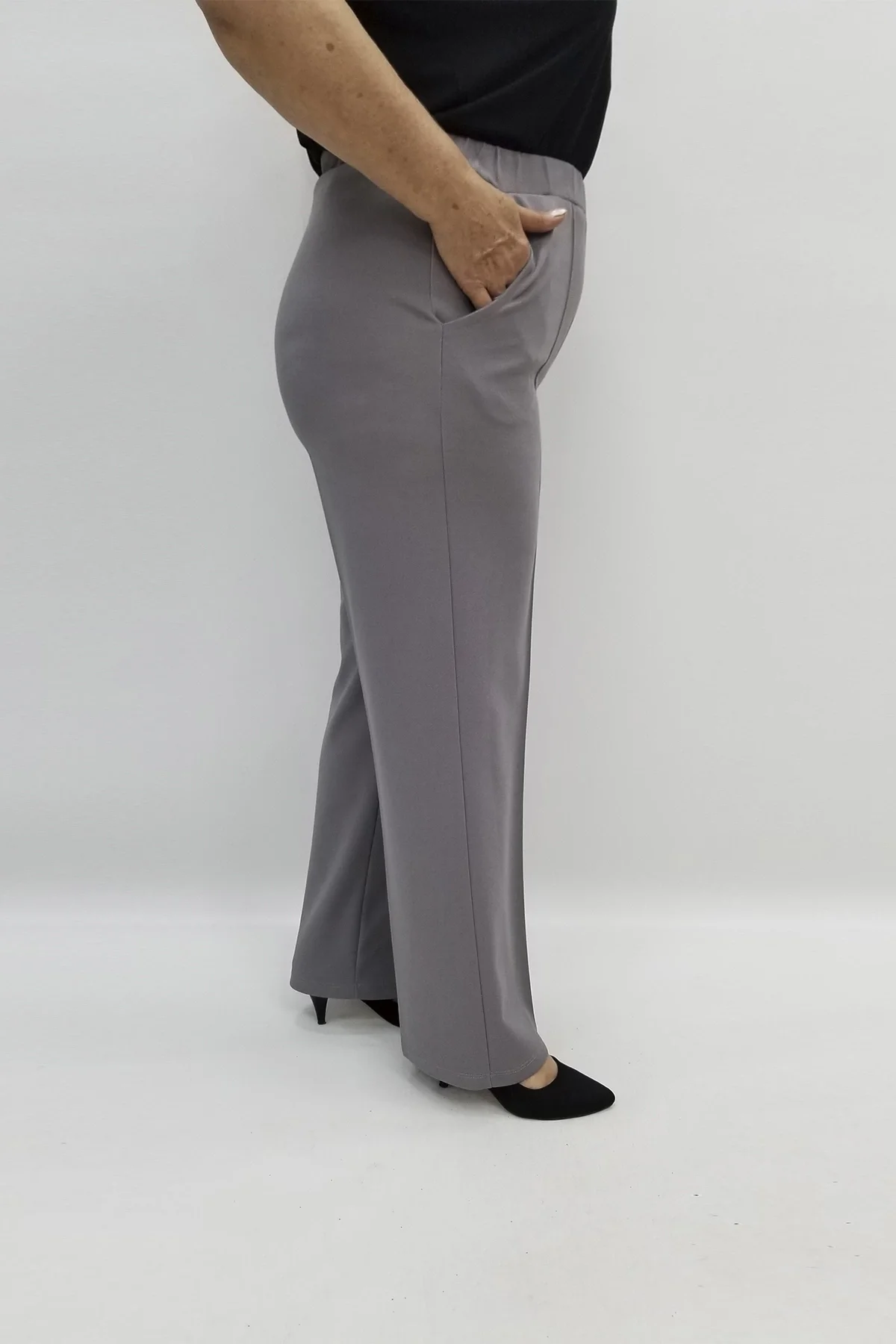 Miraggio Büyük Beden Pantolon 94996 GRİ