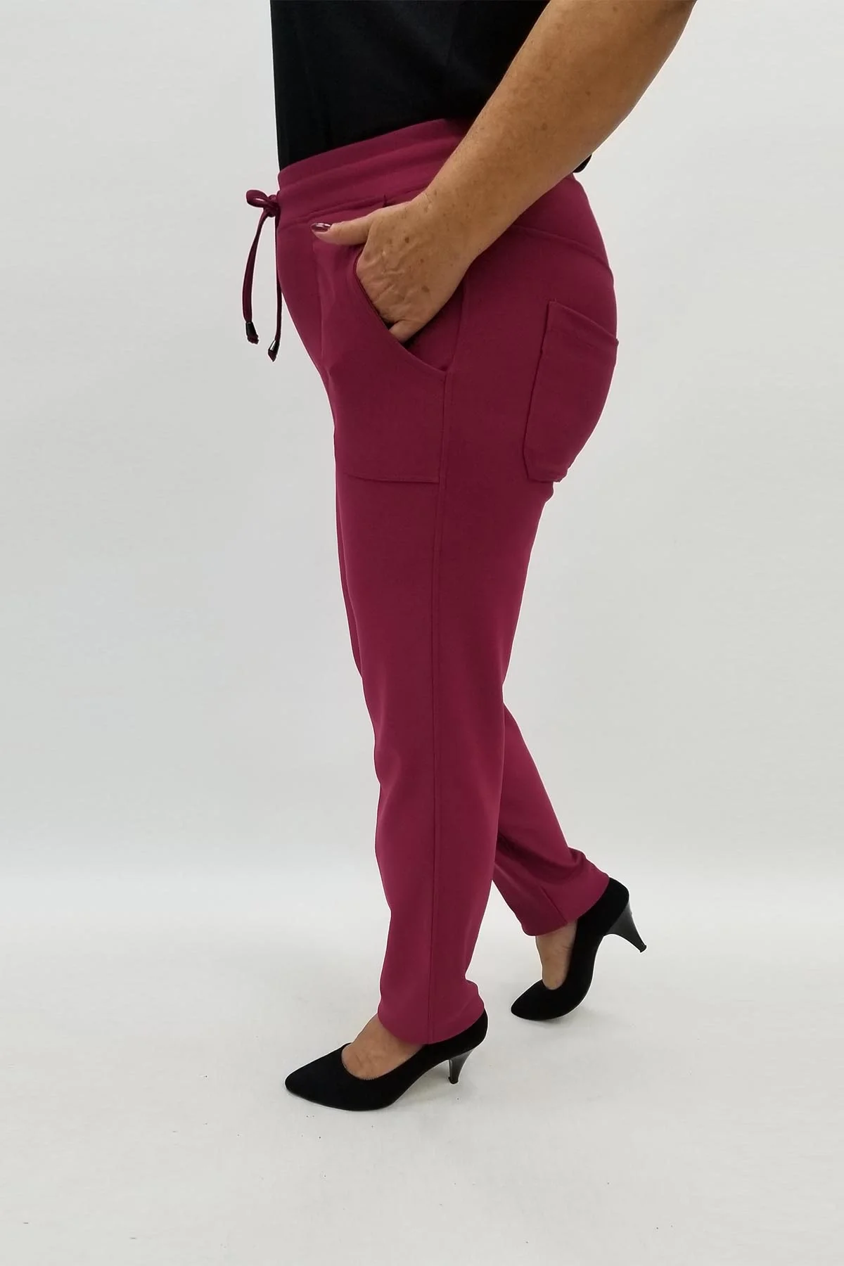 Miraggio Büyük Beden Pantolon 98023 MÜRDÜM