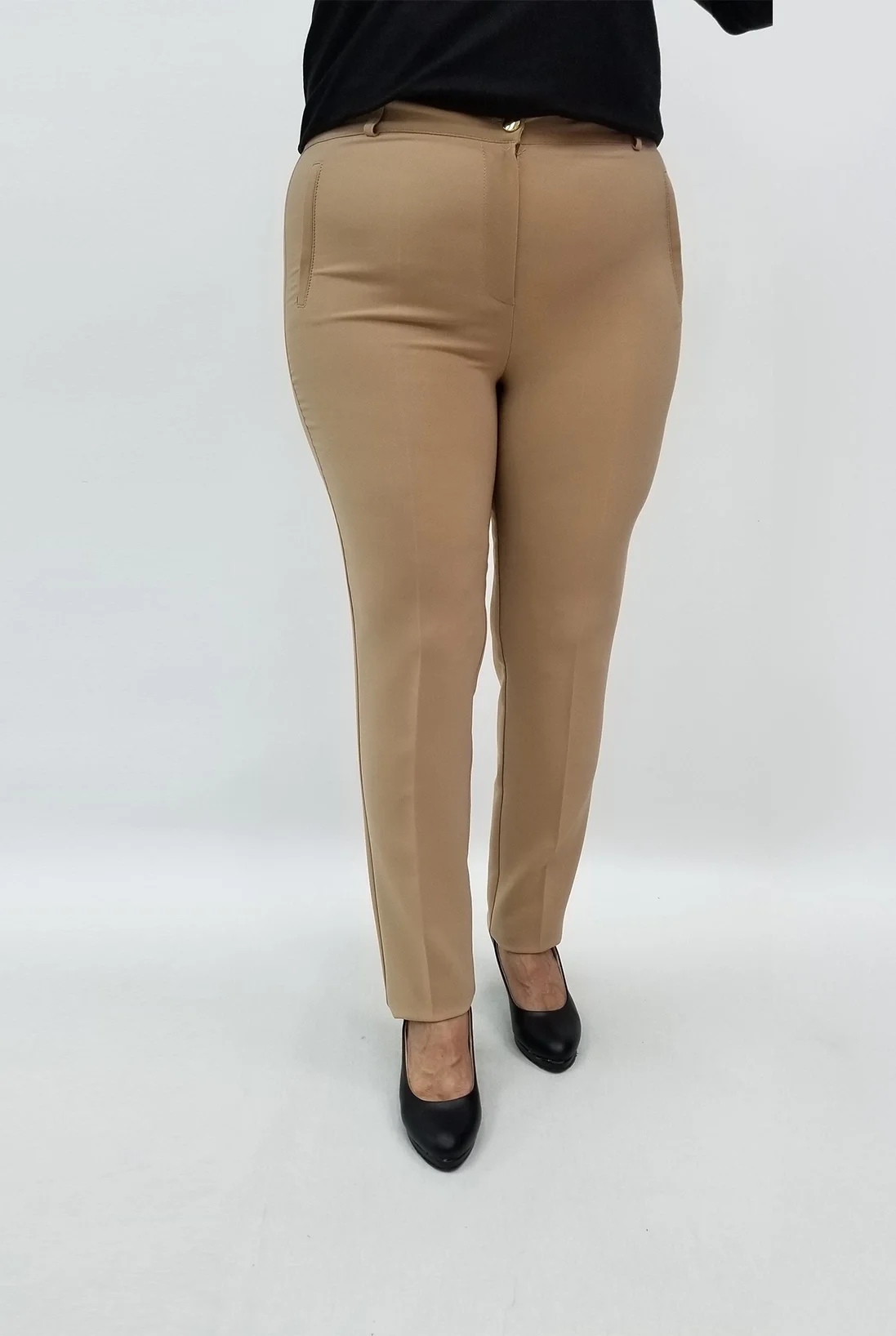 Miraggio Büyük Beden Pantolon 98881 BEJ