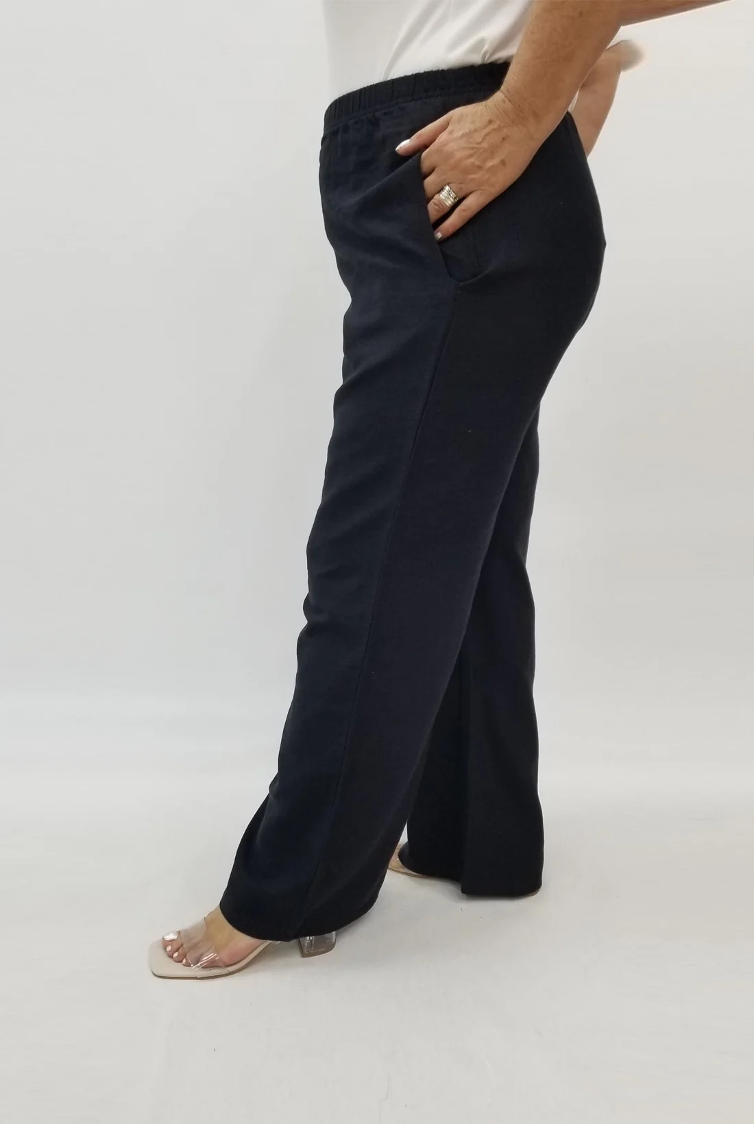 Miraggio Büyük Beden Pantolon 98928 SİYAH