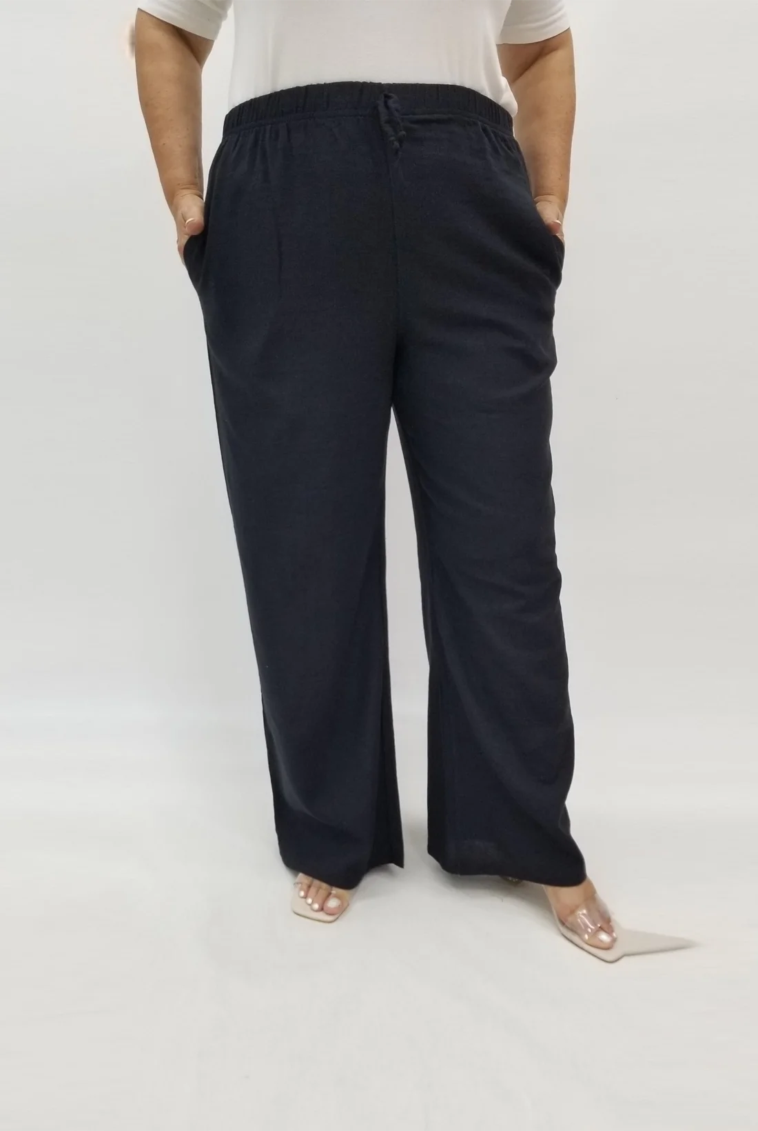 Miraggio Büyük Beden Pantolon 98928 SİYAH