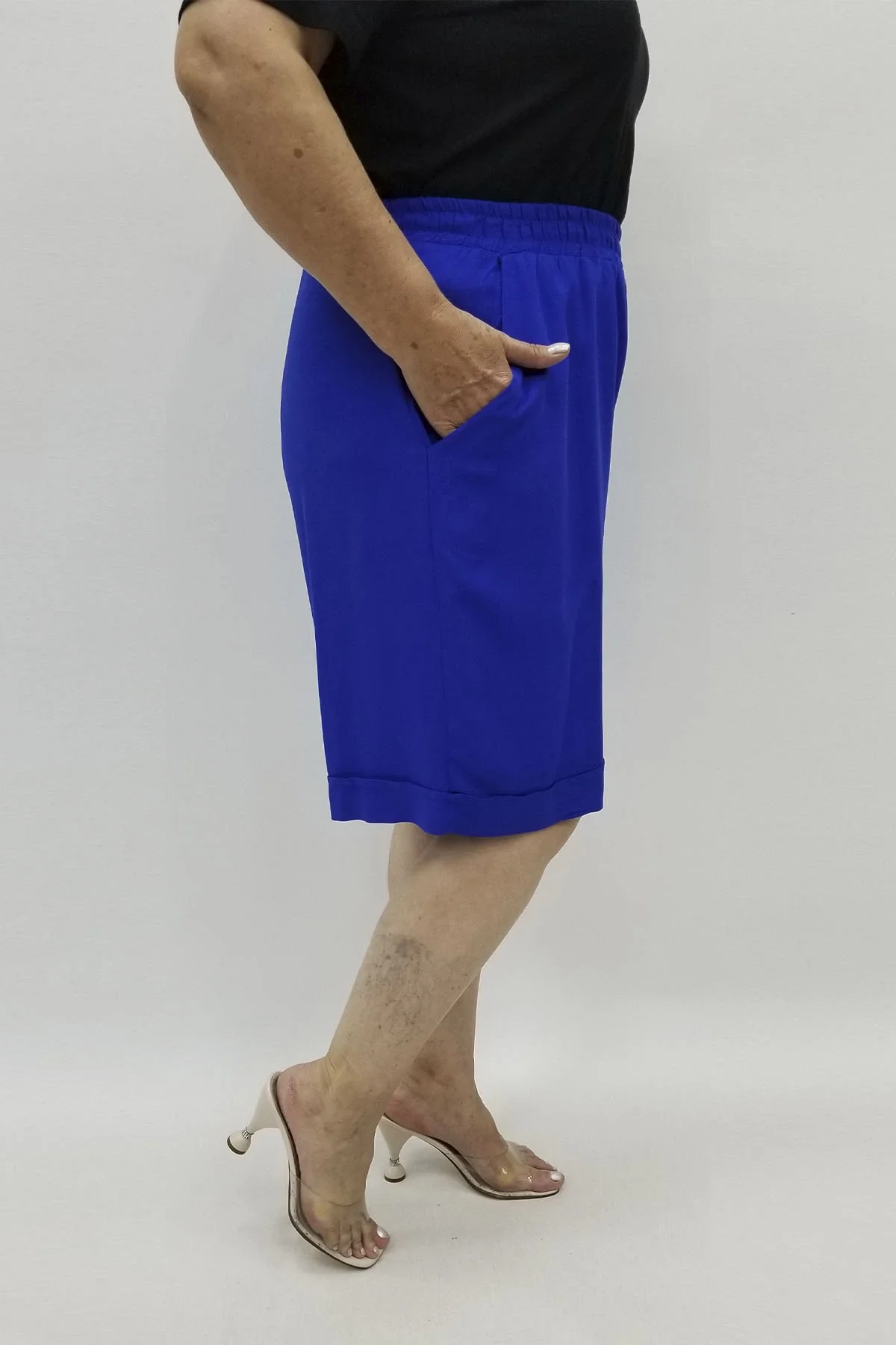 Miraggio Büyük Beden Şort 98688 SAKS