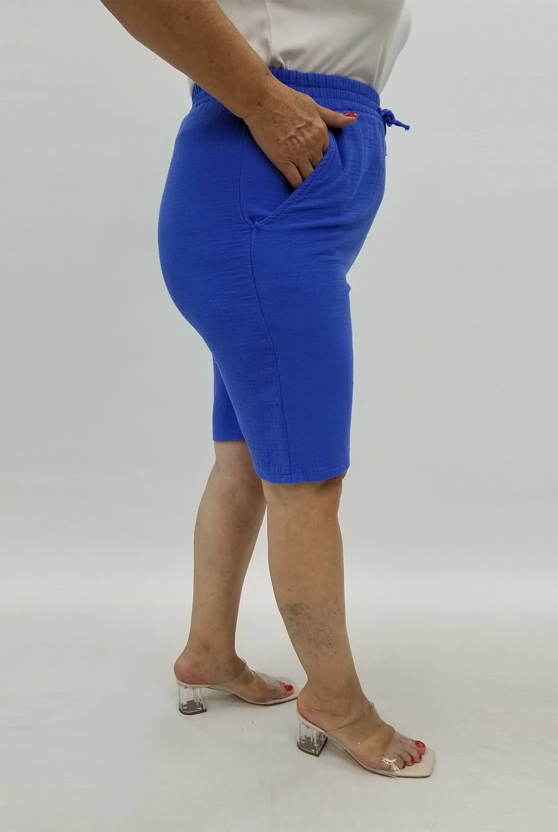 Miraggio Büyük Beden Şort 99890 SAKS