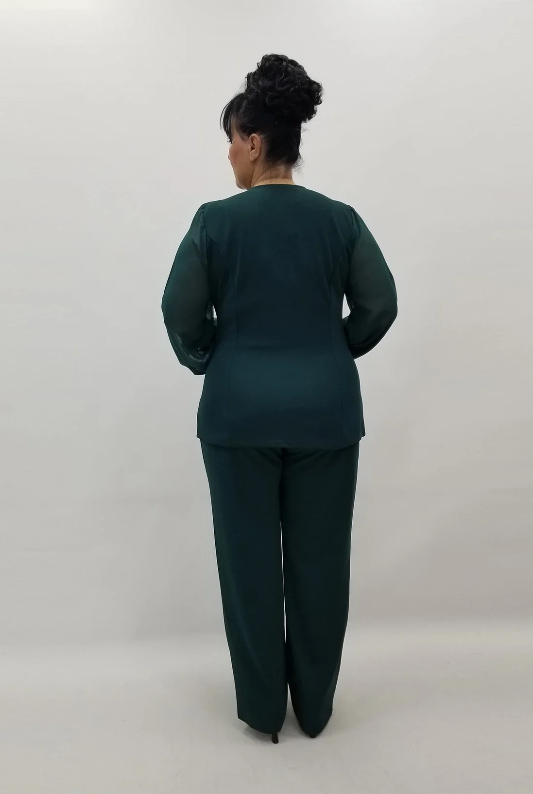 Miraggio Büyük Beden Takım 4023 YEŞİL